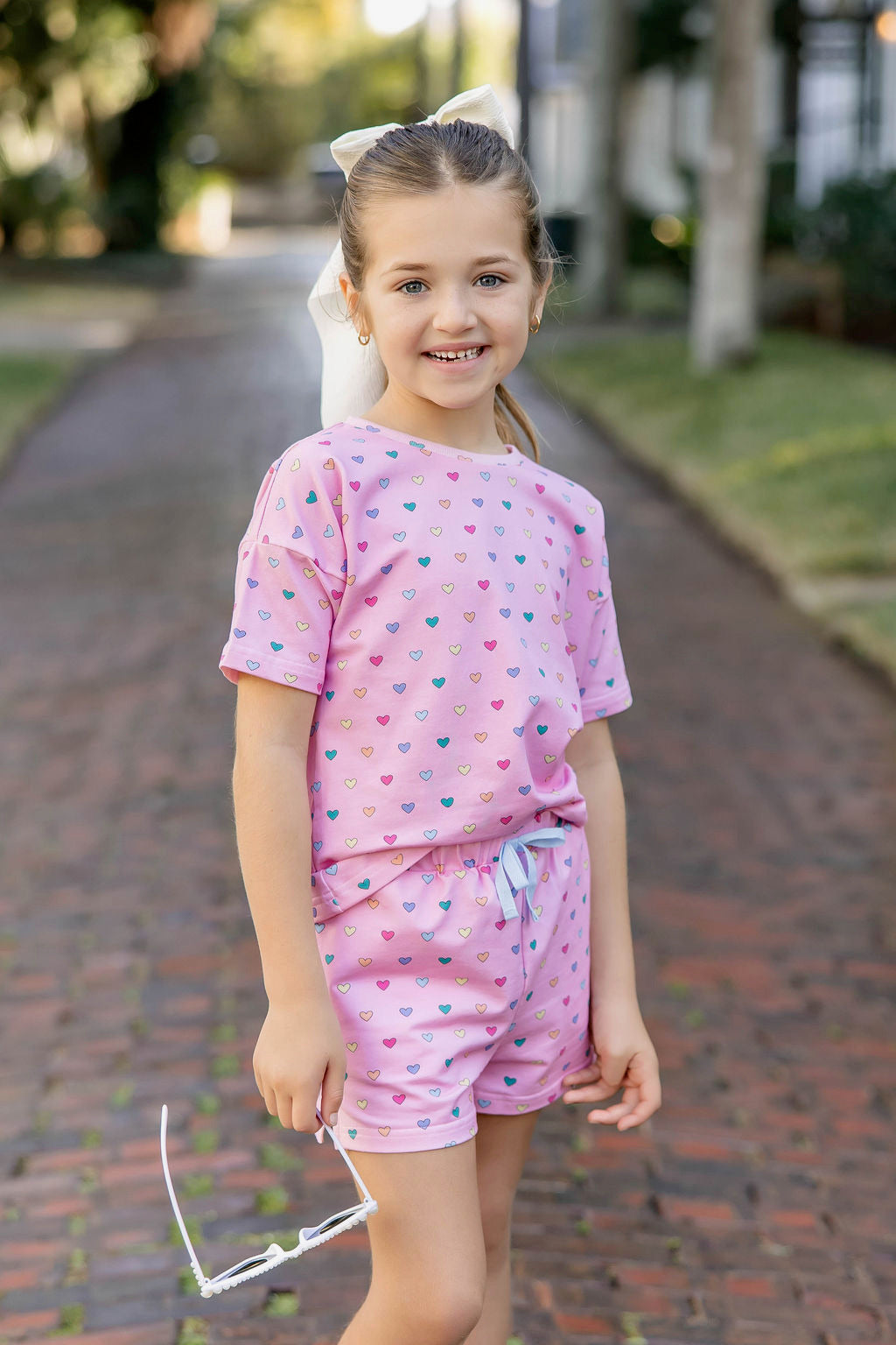 Pink Candyland Short And Shirt Set