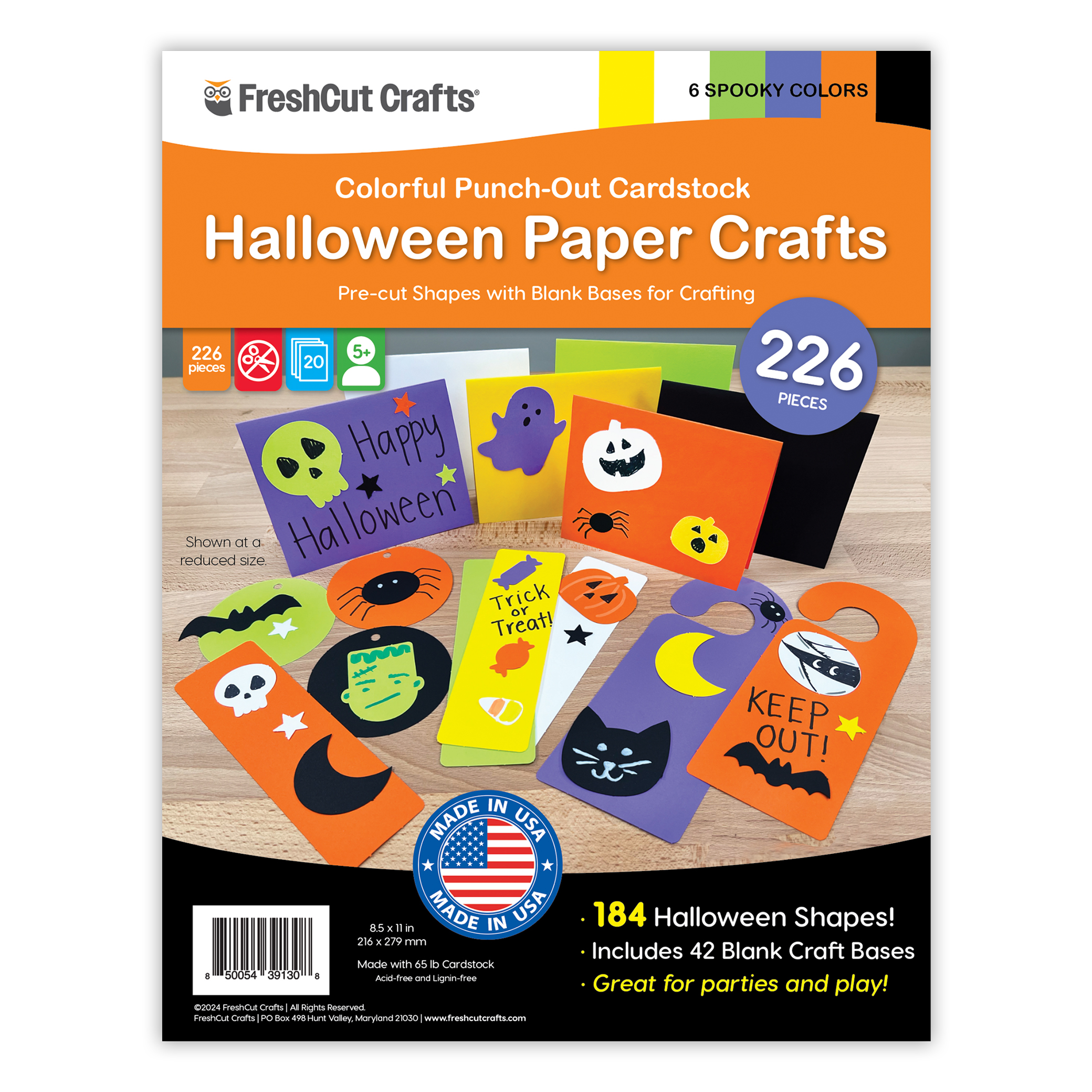 Halloween Paper Craft Kit