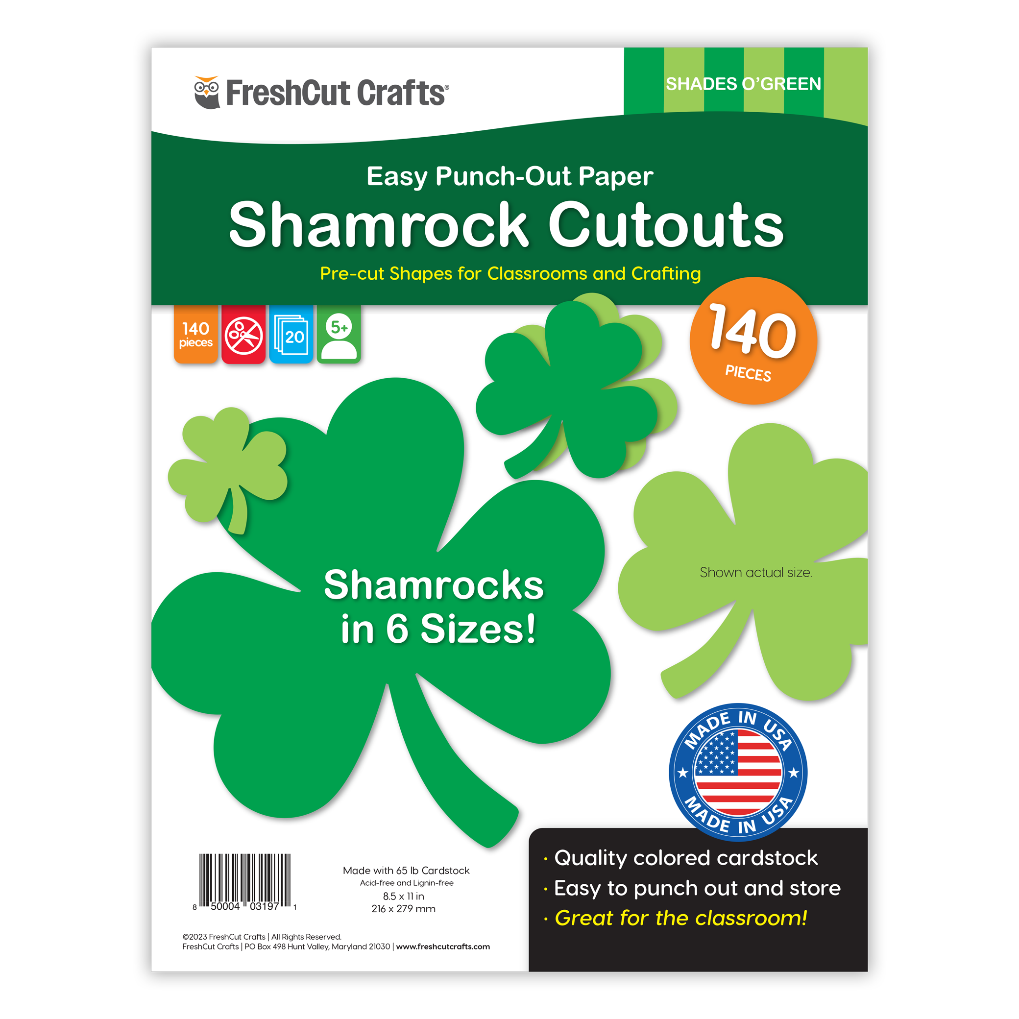 Shamrock Cutouts