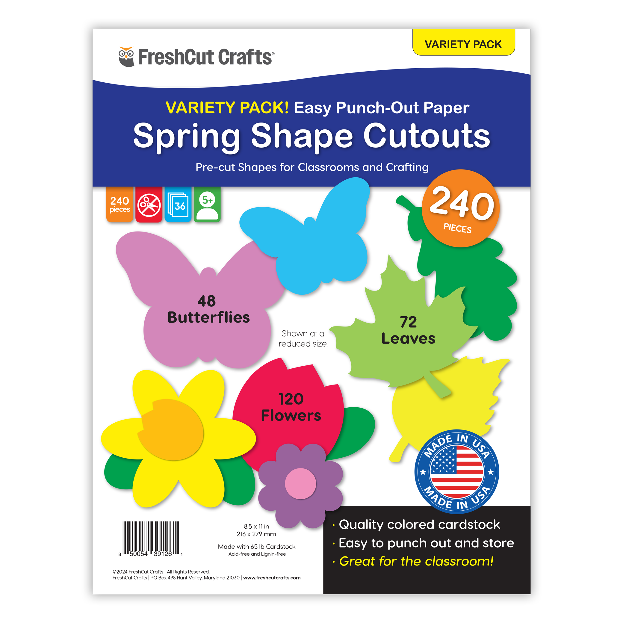 Spring Shape Cutouts