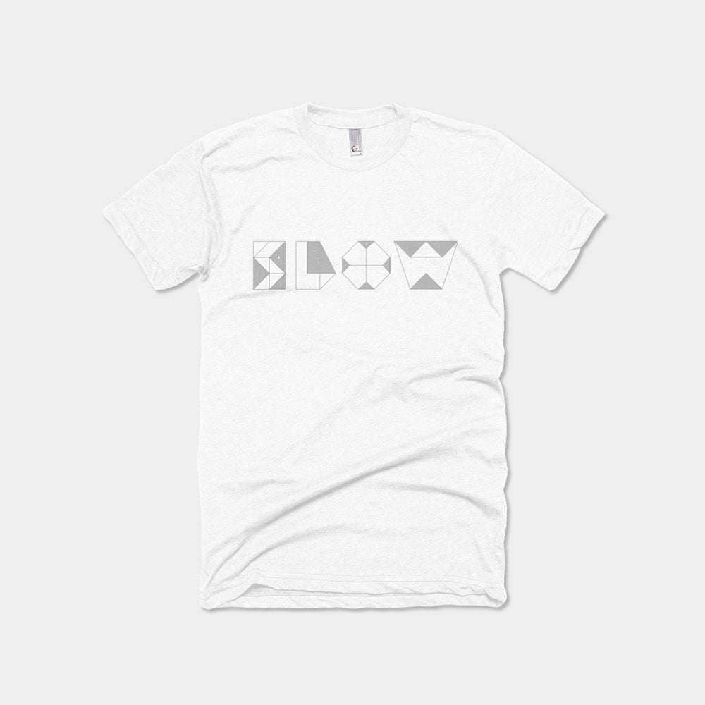 Origami Tee, White