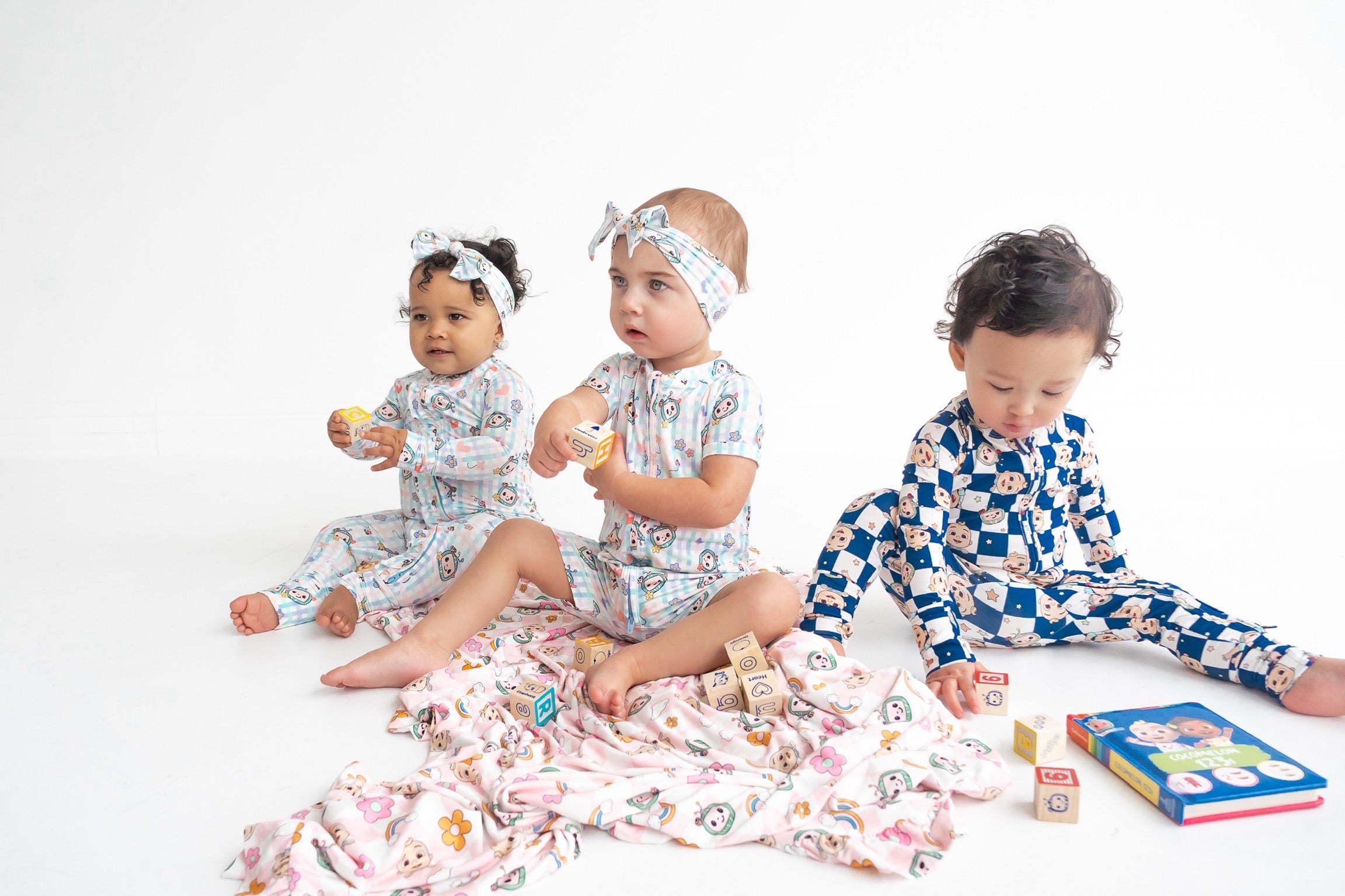 Dream Big Little Co X Cocomelon Springtime Melon Dream Ruffle Romper