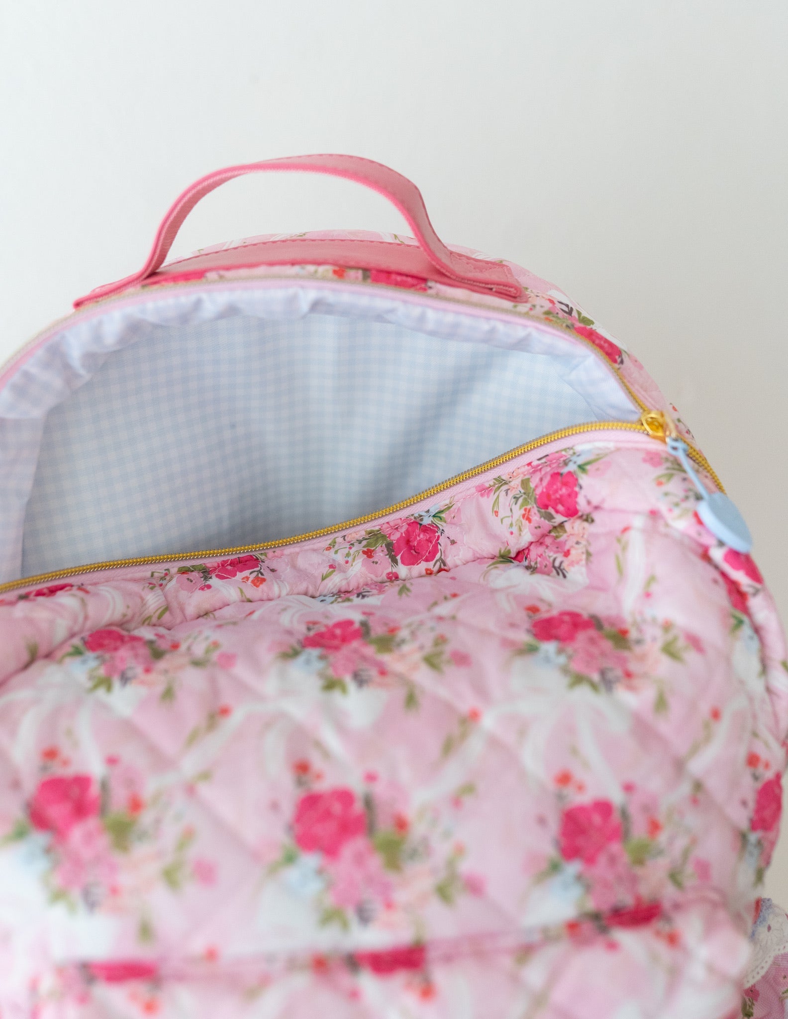 *preorder* Quilted Backpack ~ Floral Finery
