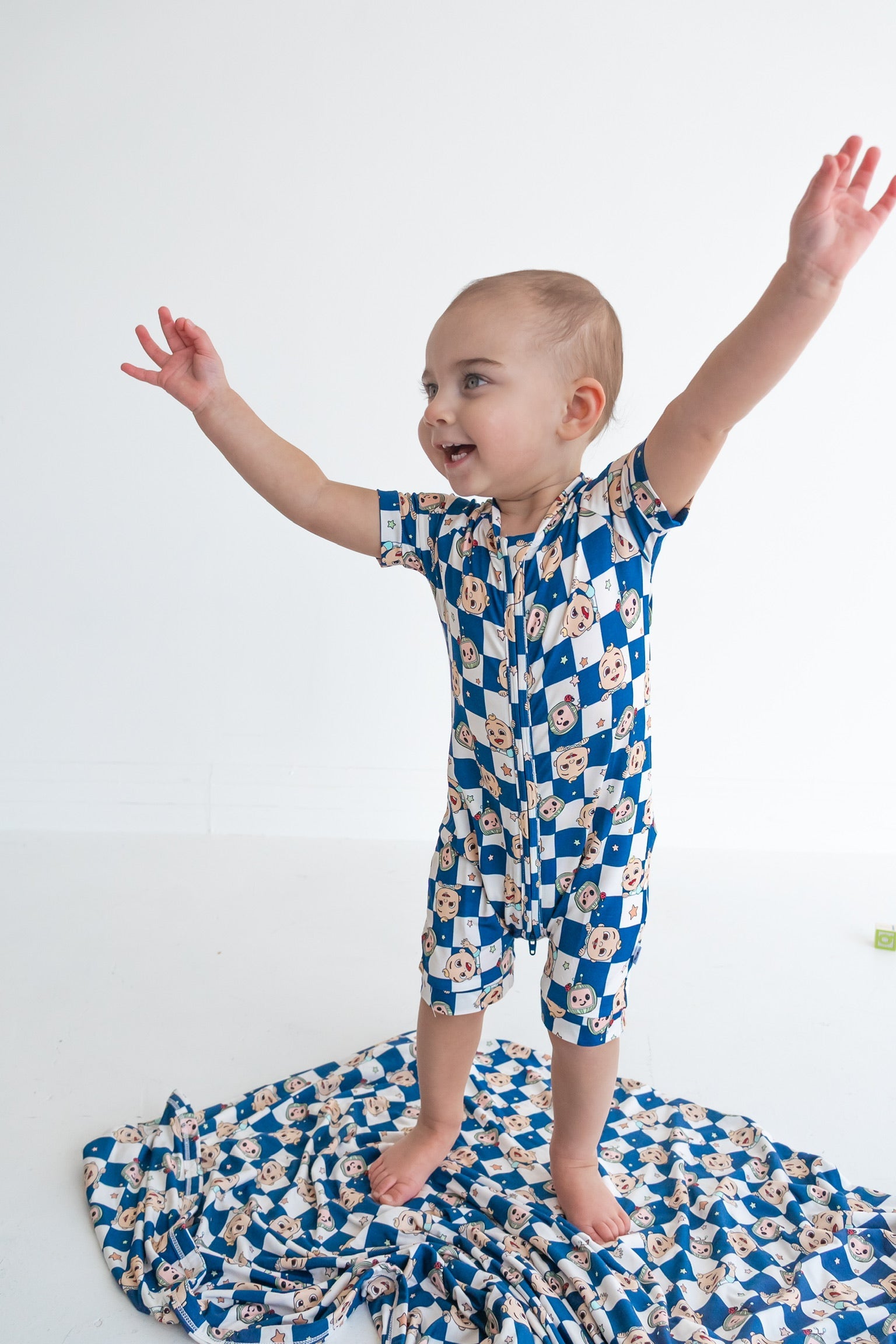 Dream Big Little Co X Cocomelon Jj Starry Night Checkers Dream Shortie