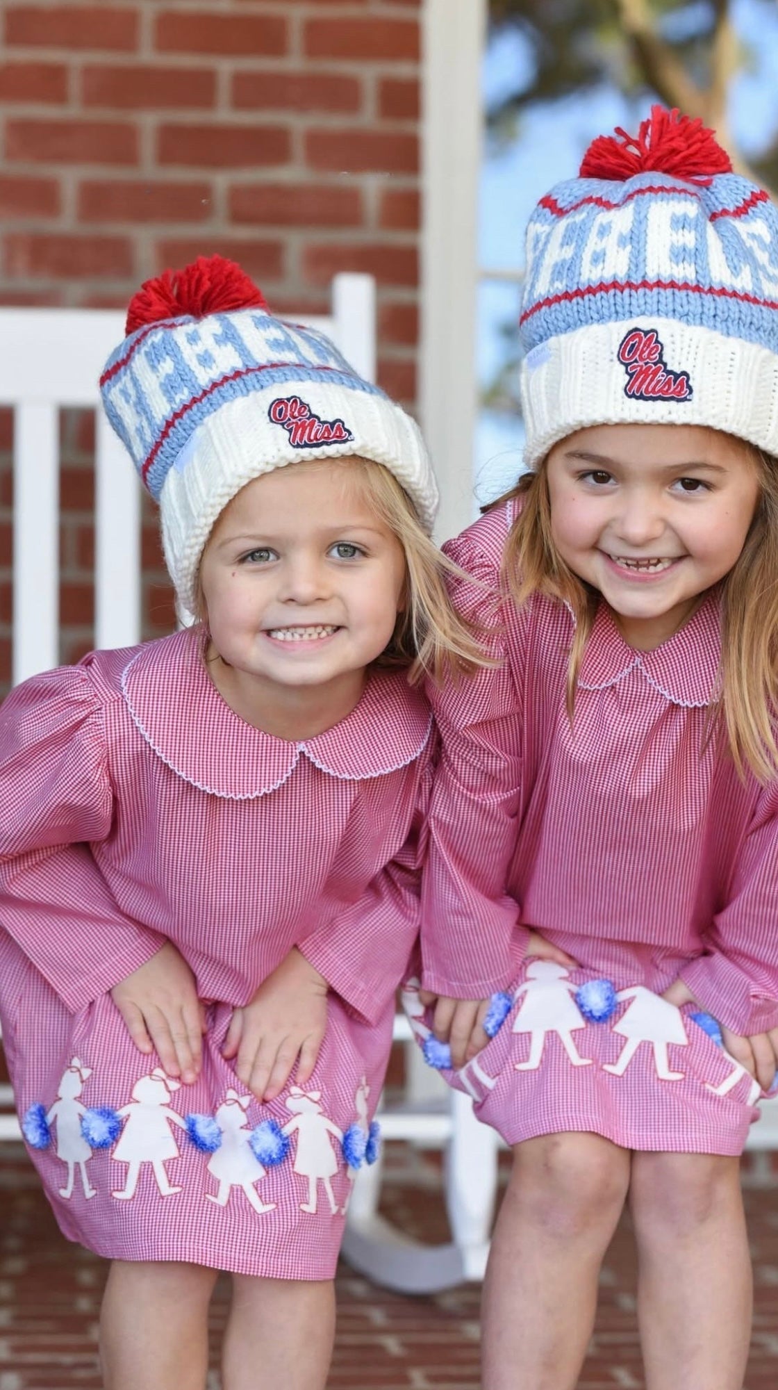 Officially Licensed Ole Miss Rebels Bobble Hat (baby, Toddler, Kid)