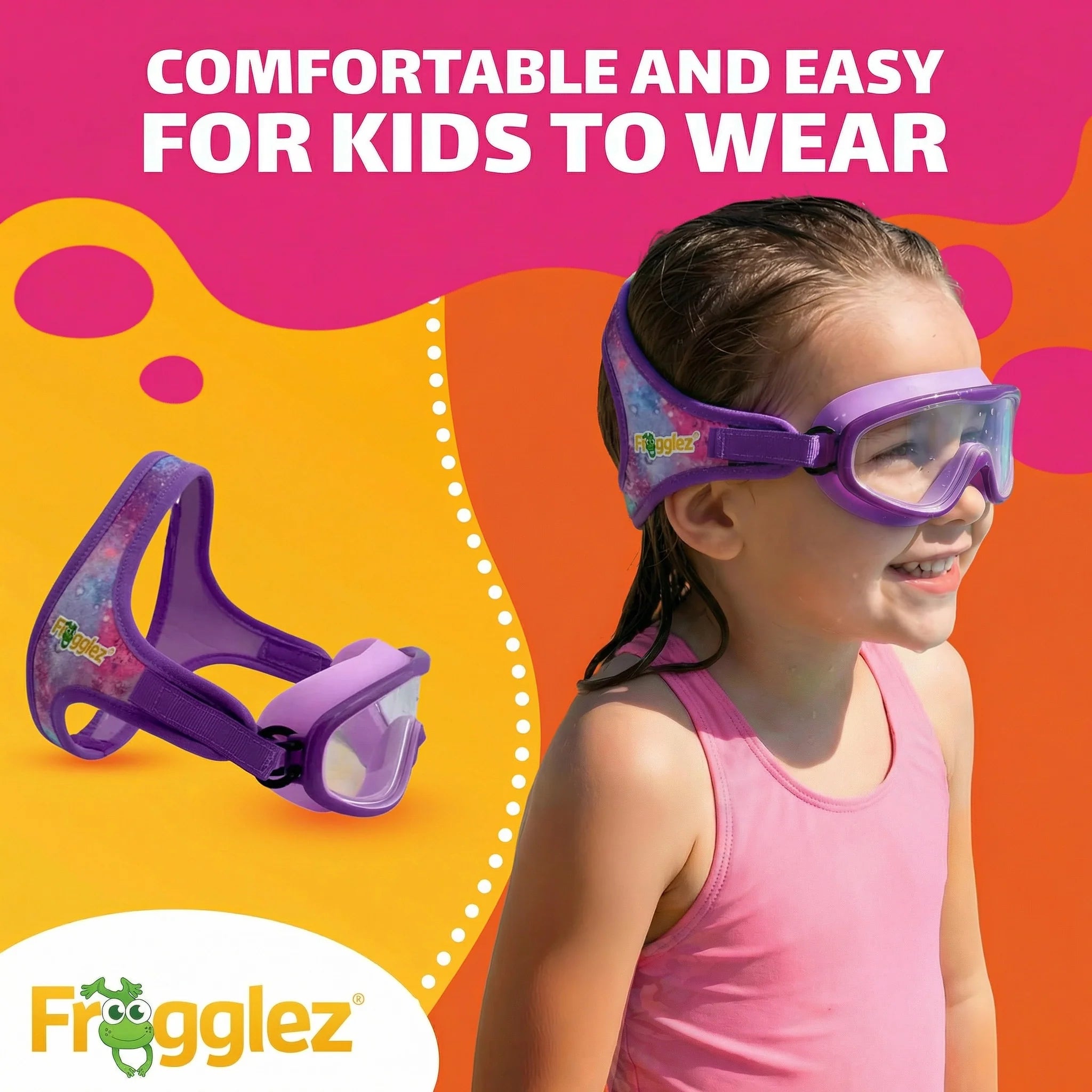 Purple Navigatorz Swim Mask Ages 4-10