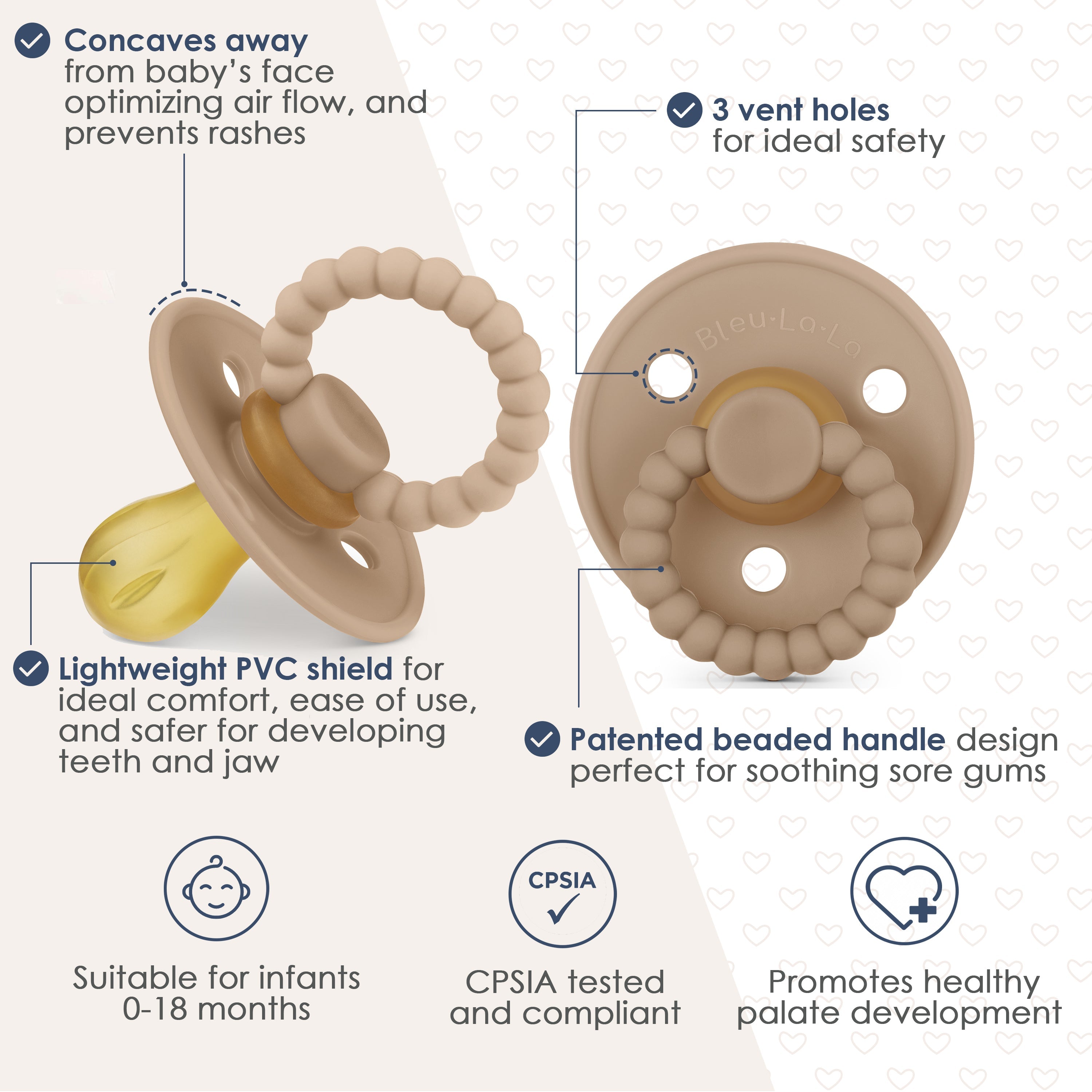 Luladream Pacifier And Clip Sets