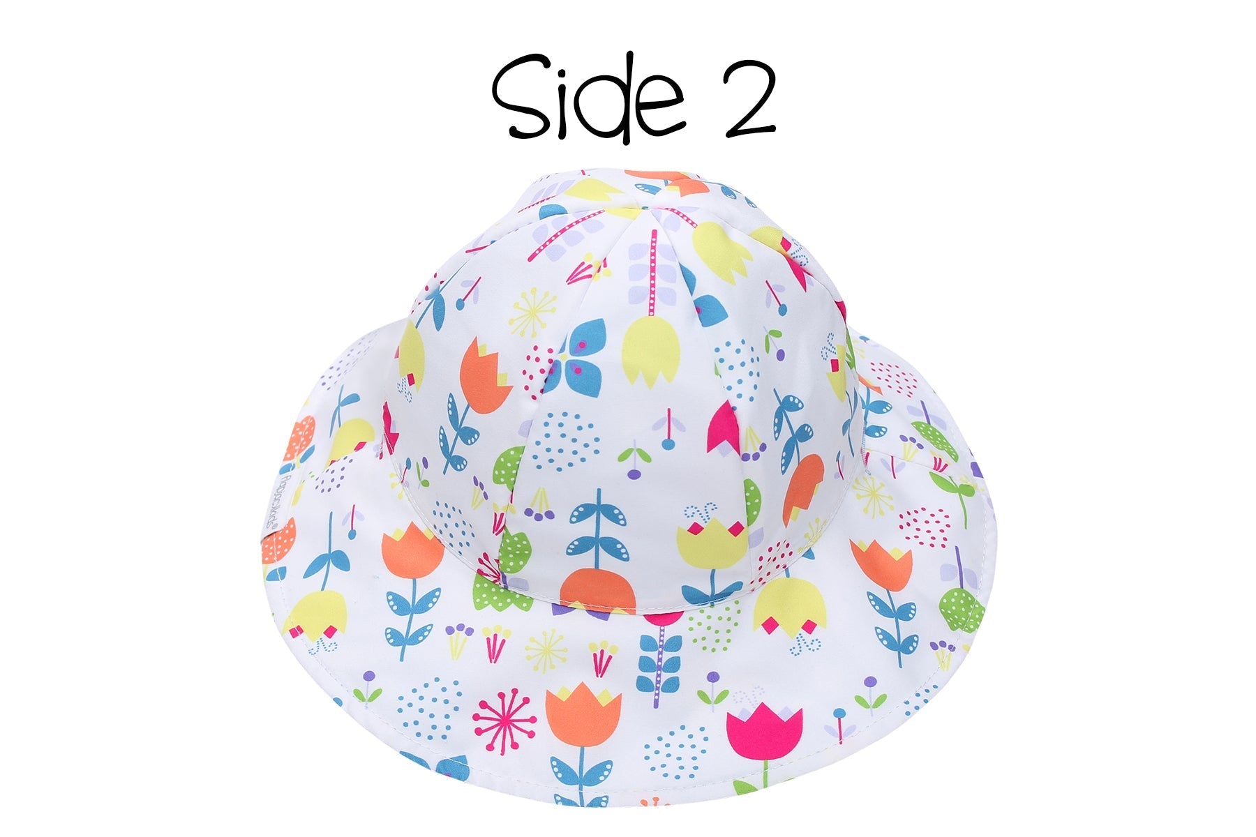 Baby/kids Reversible Patterned Sun Hat - Butterfly | Floral