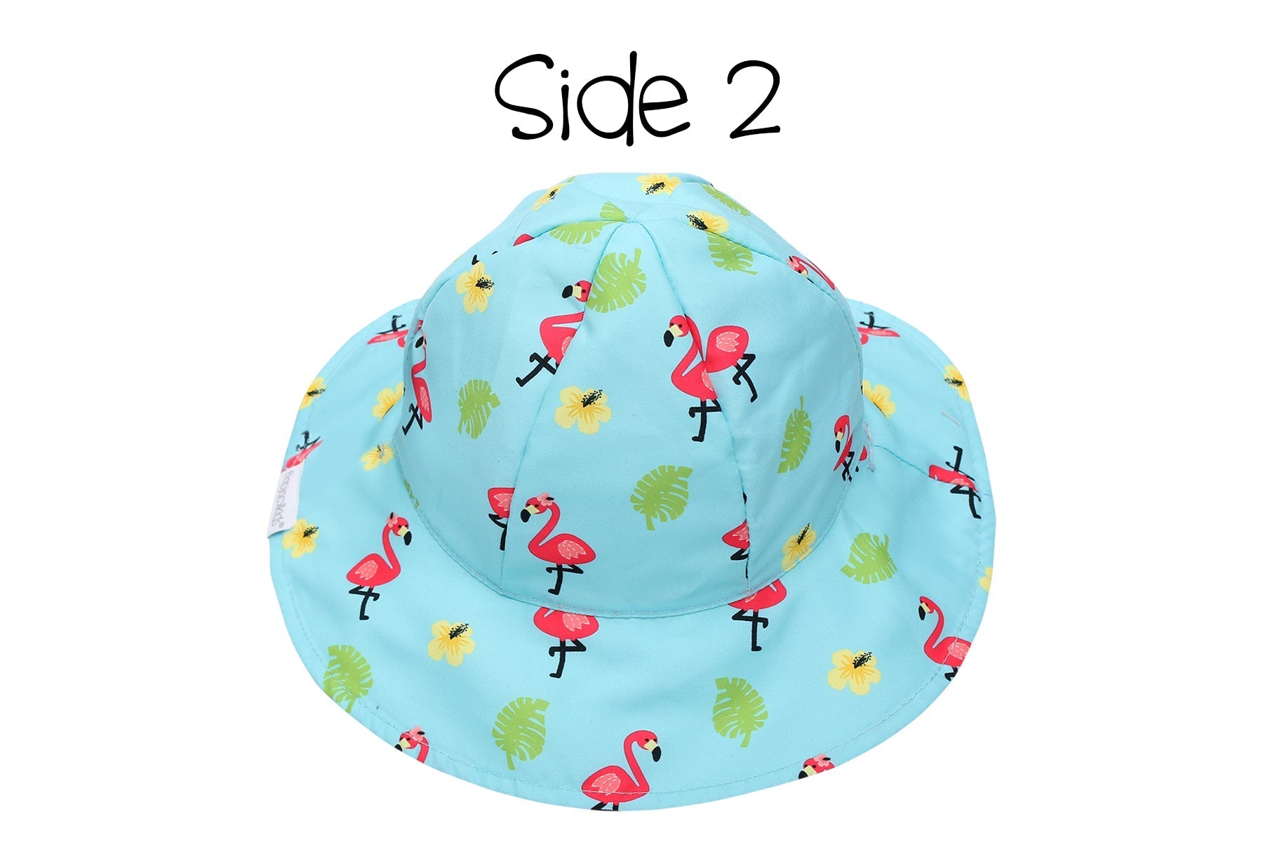 Baby/kids Reversible Patterned Sun Hat - Flamingo | Fruit