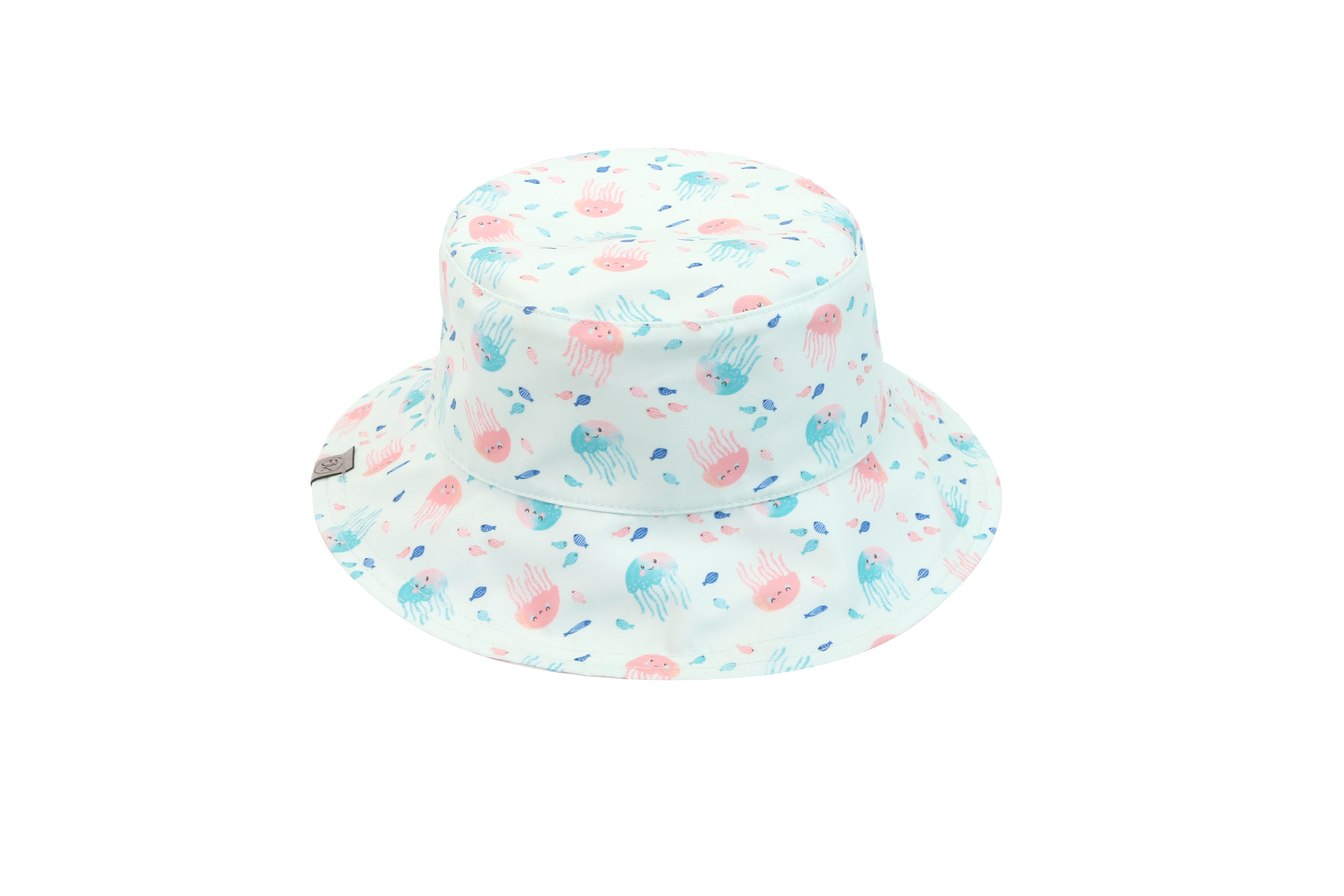 Baby/kids Reversible Patterned Sun Hat - Dolphin | Jellyfish