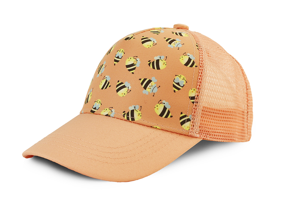 Toddler/kids Printed Ball Cap - Bees