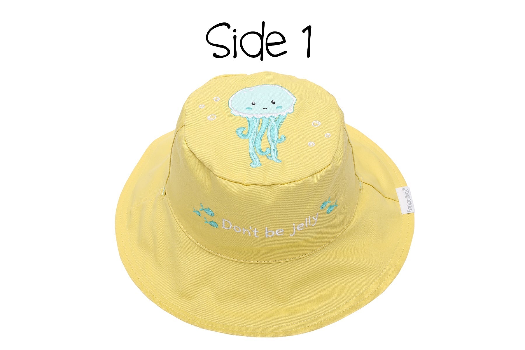Baby/kids Reversible Sun Hat - Fish | Jellyfish