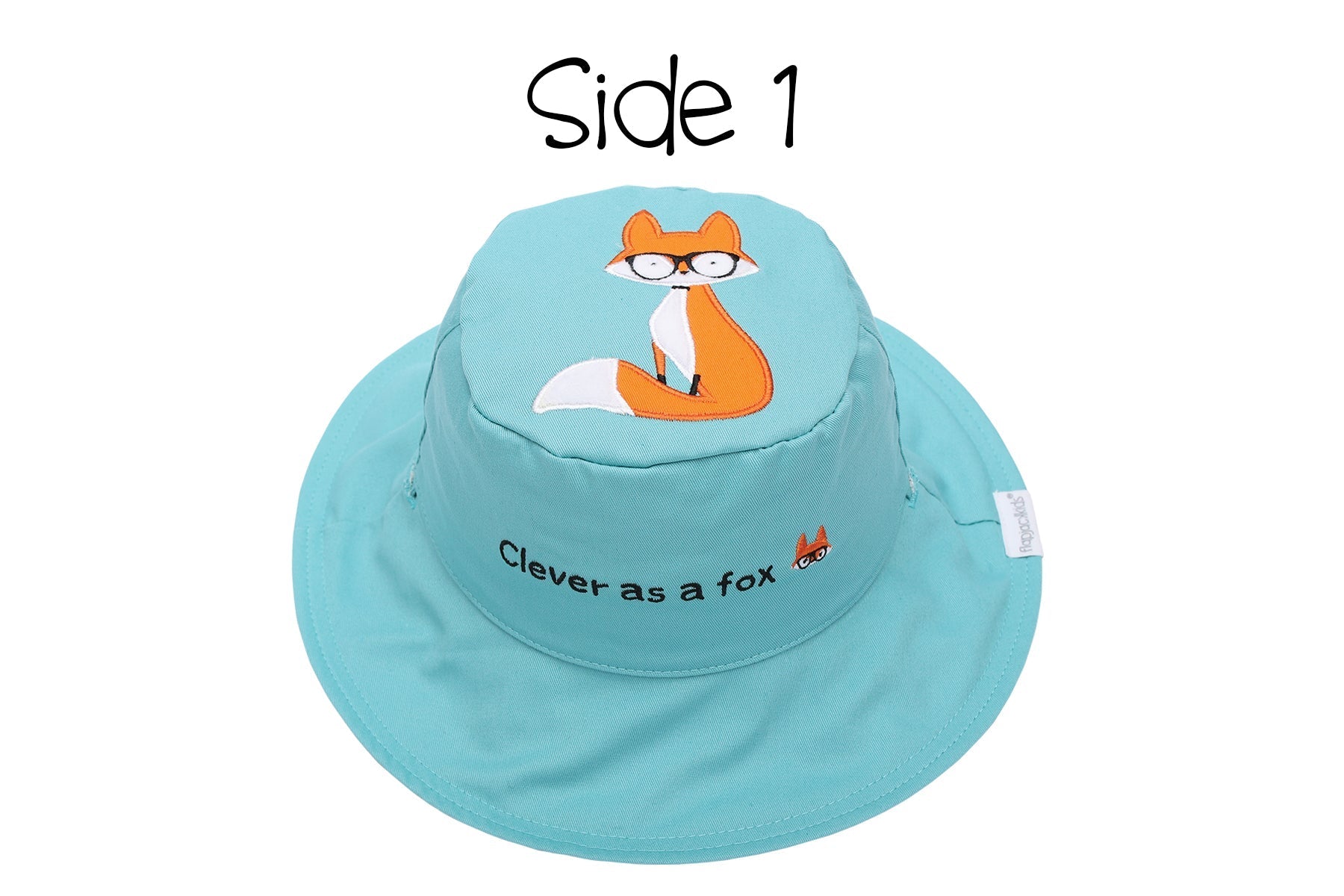 Baby/kids Reversible Sun Hat - Fox | Hedgehog