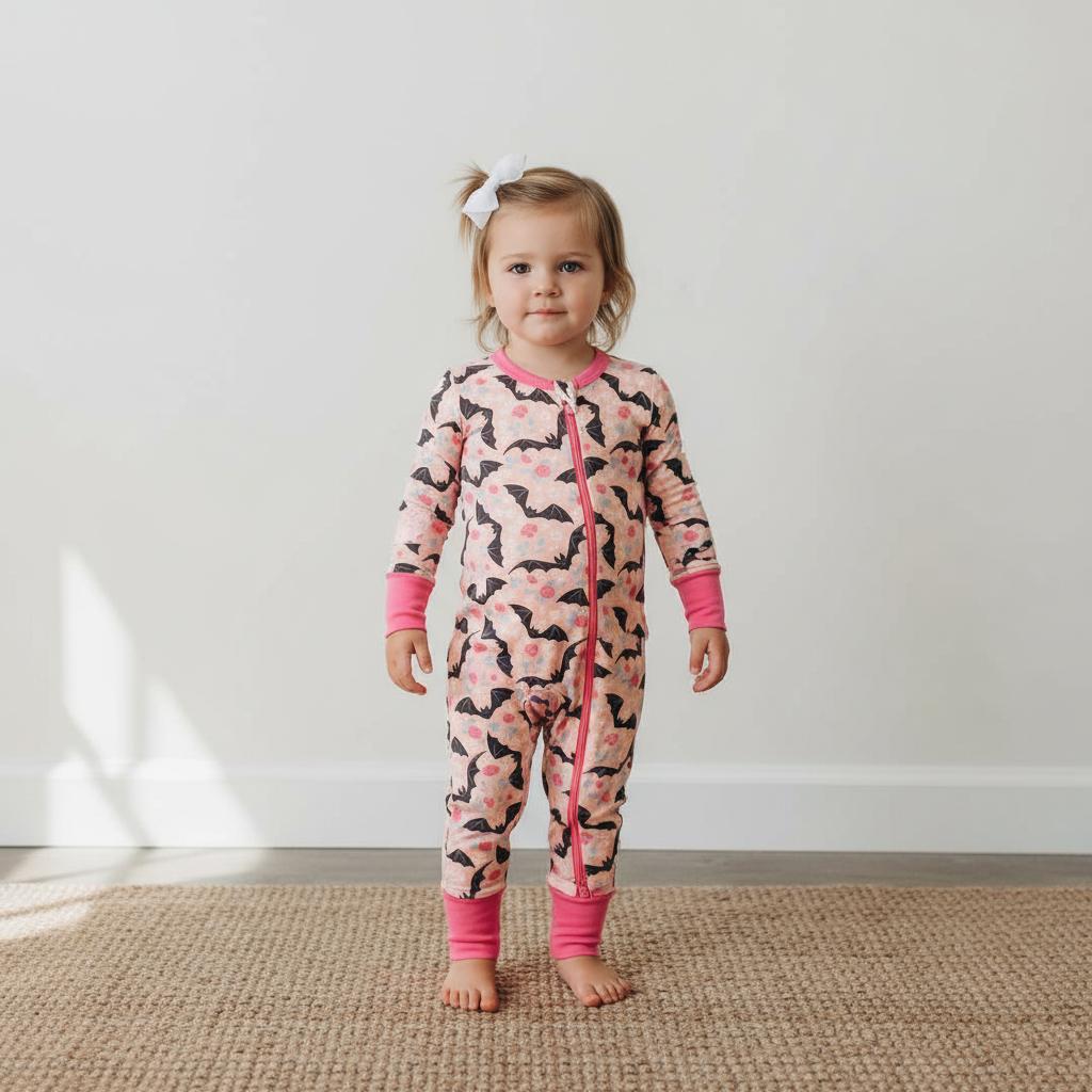 Batty Blossoms Convertible Coverall