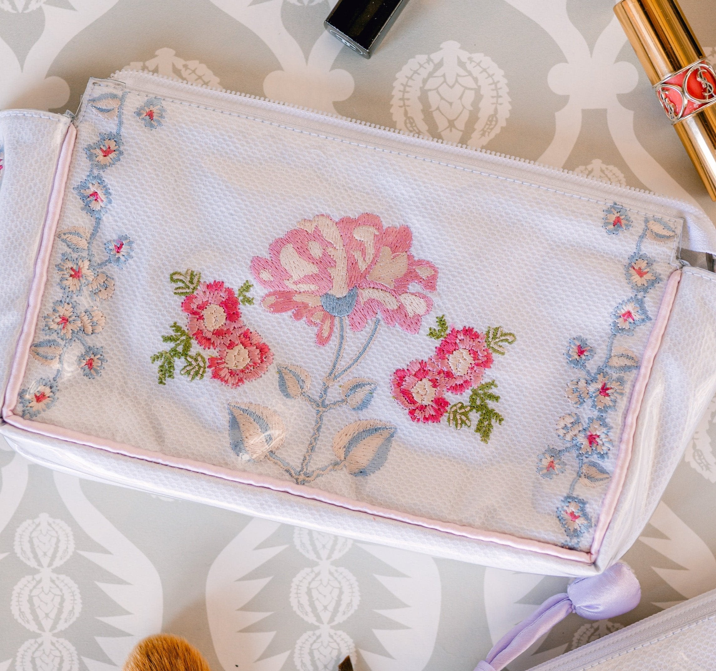Peony Small Make-up Bag