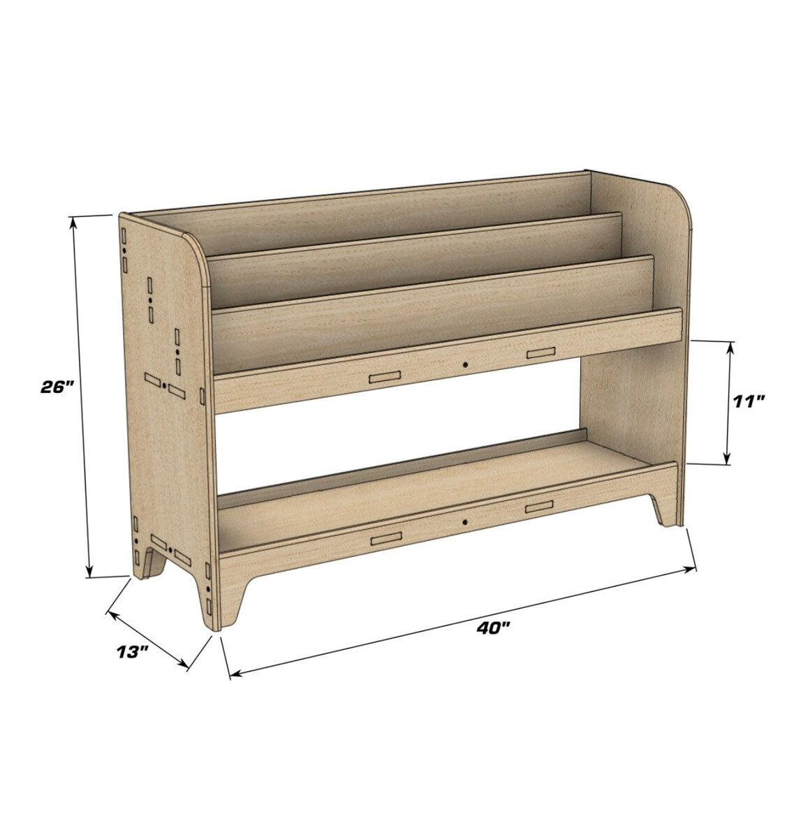 Frank- Toy Shelf