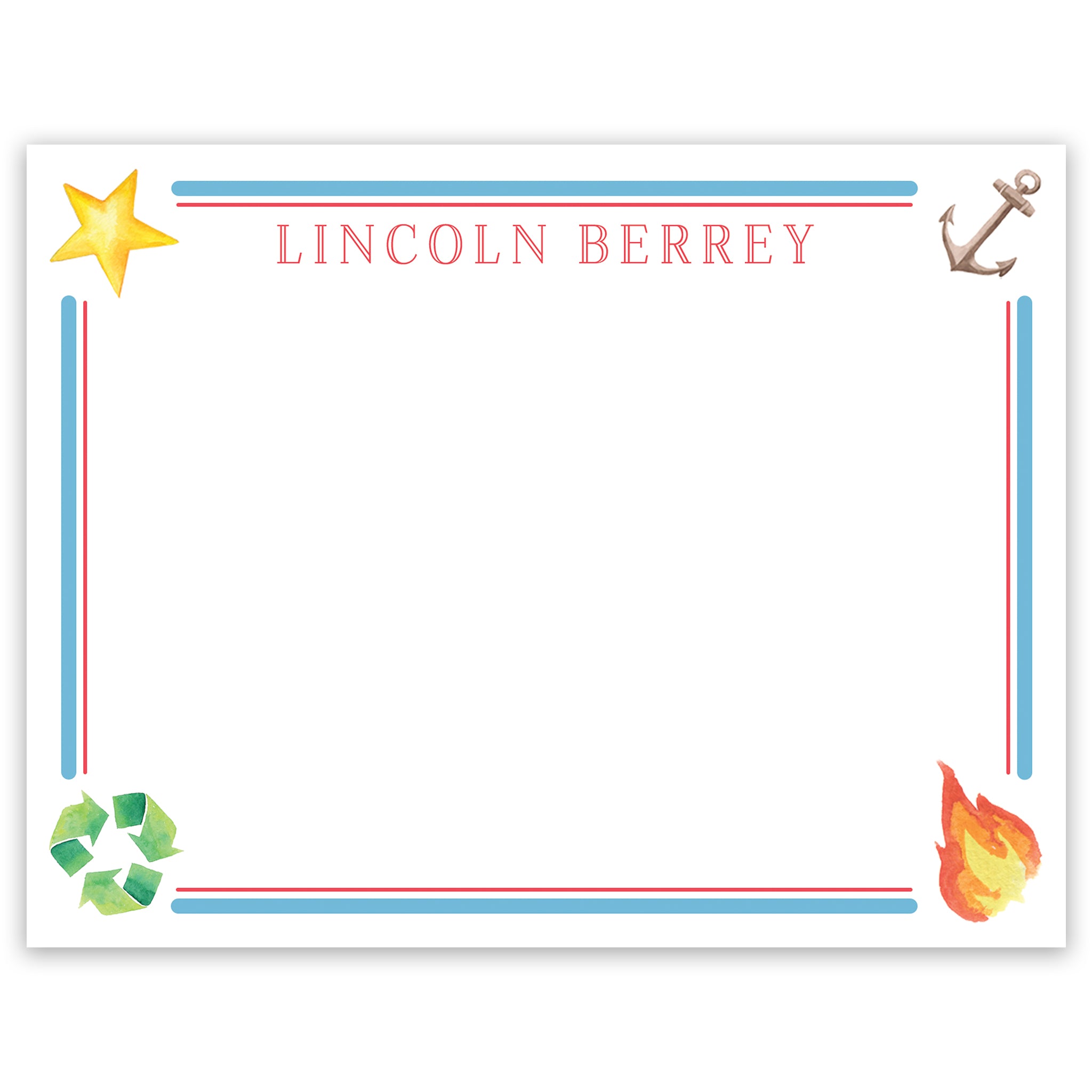 Party Pups Notecard