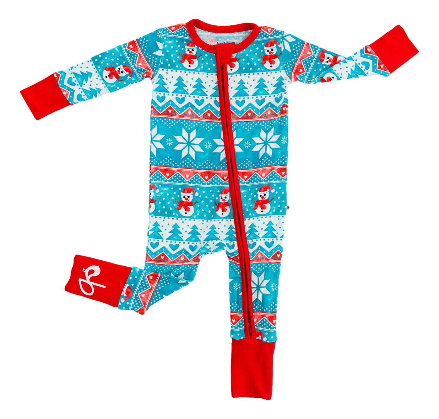Frosty Fair Isle Convertible Romper