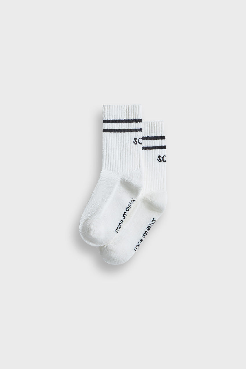 Two-pack Of Striped Crew Socks
