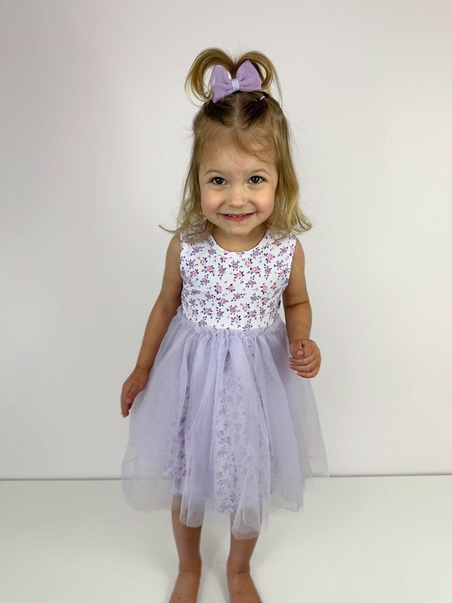 Kapri (ribbed) - Tulle Twirl Dress