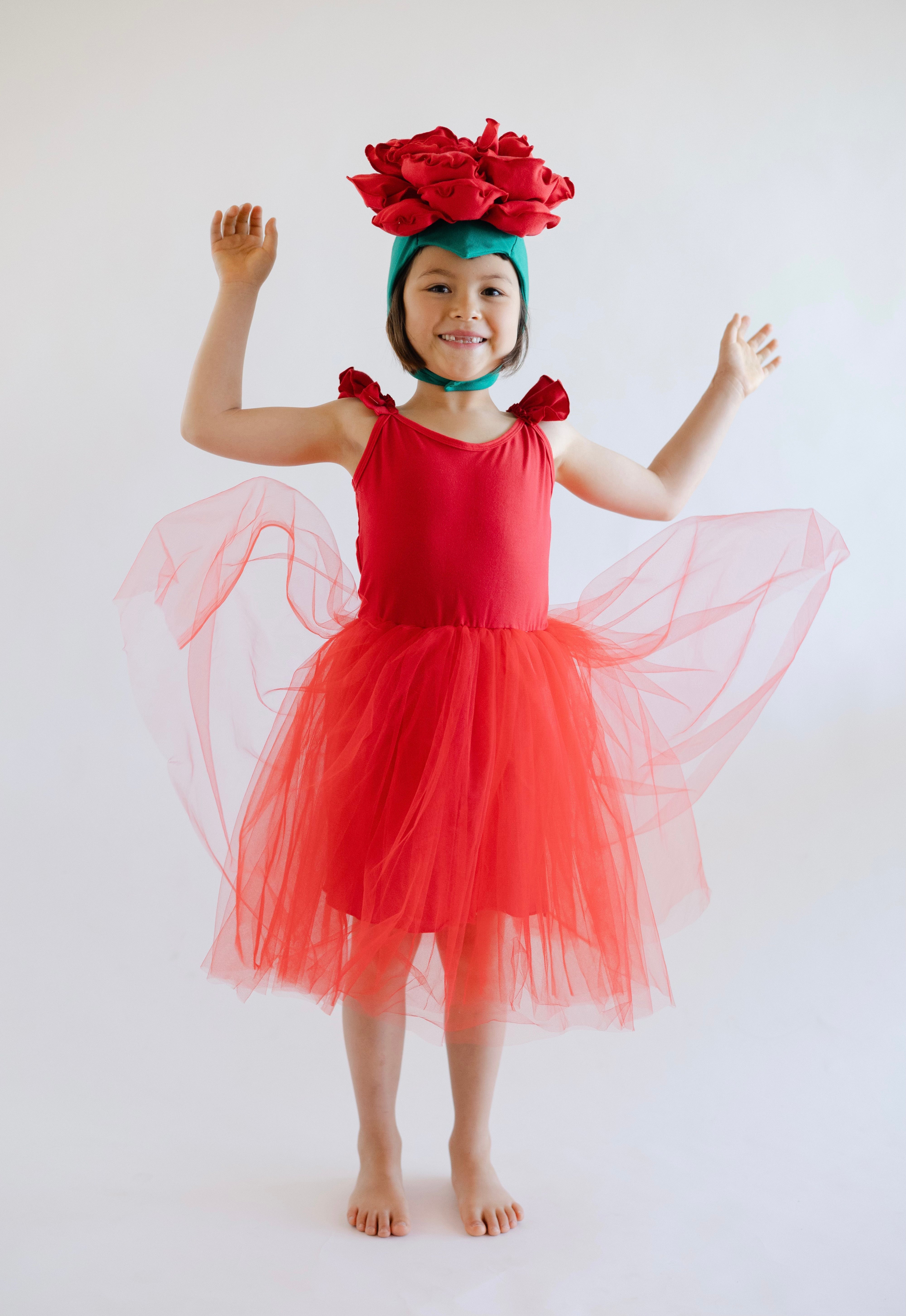 Rose Costume With Tutu