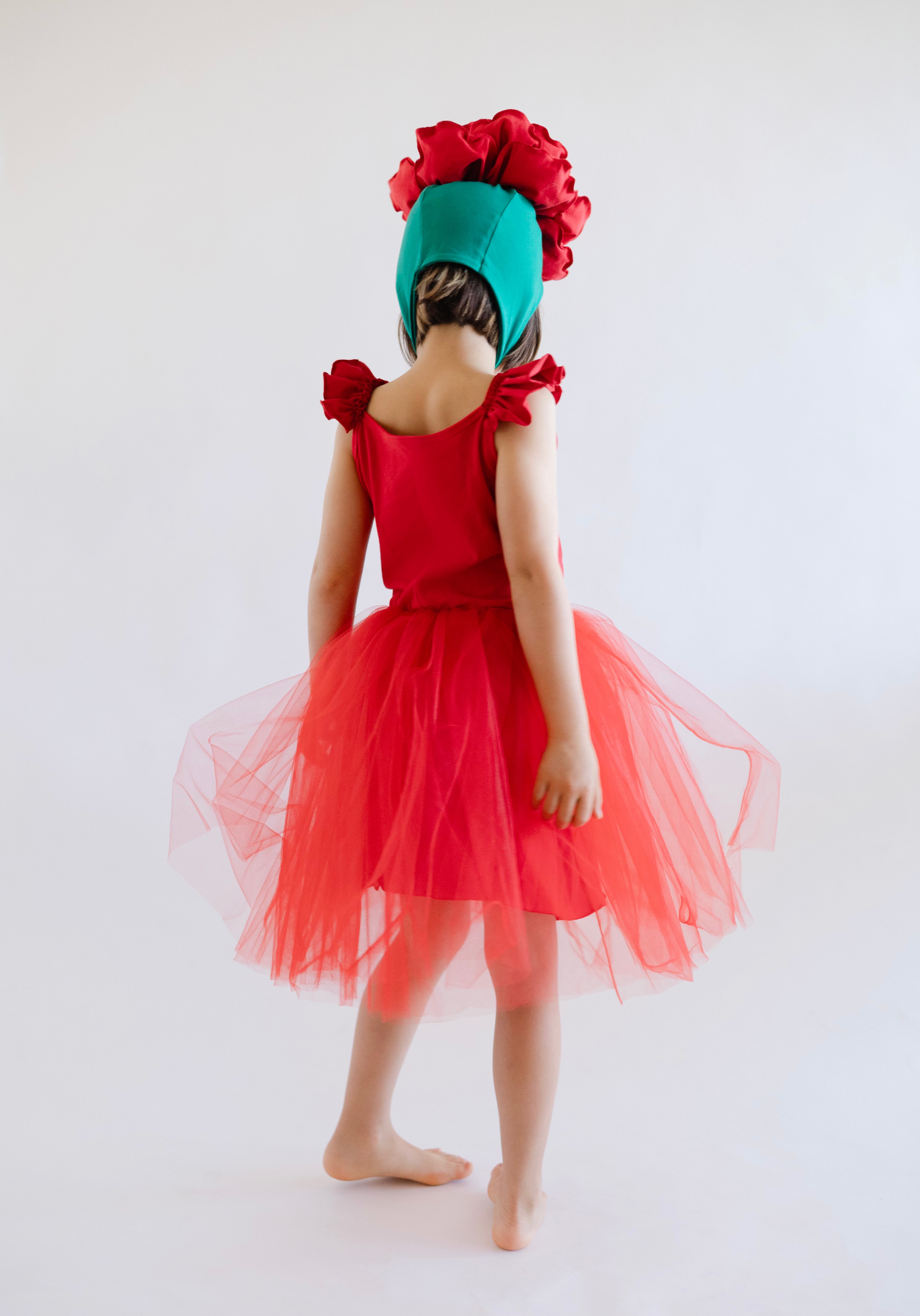 Rose Costume With Tutu