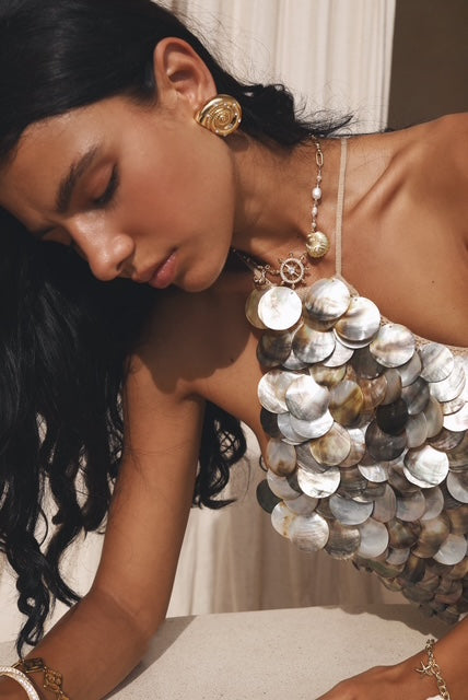 Solune Natural Shell Top