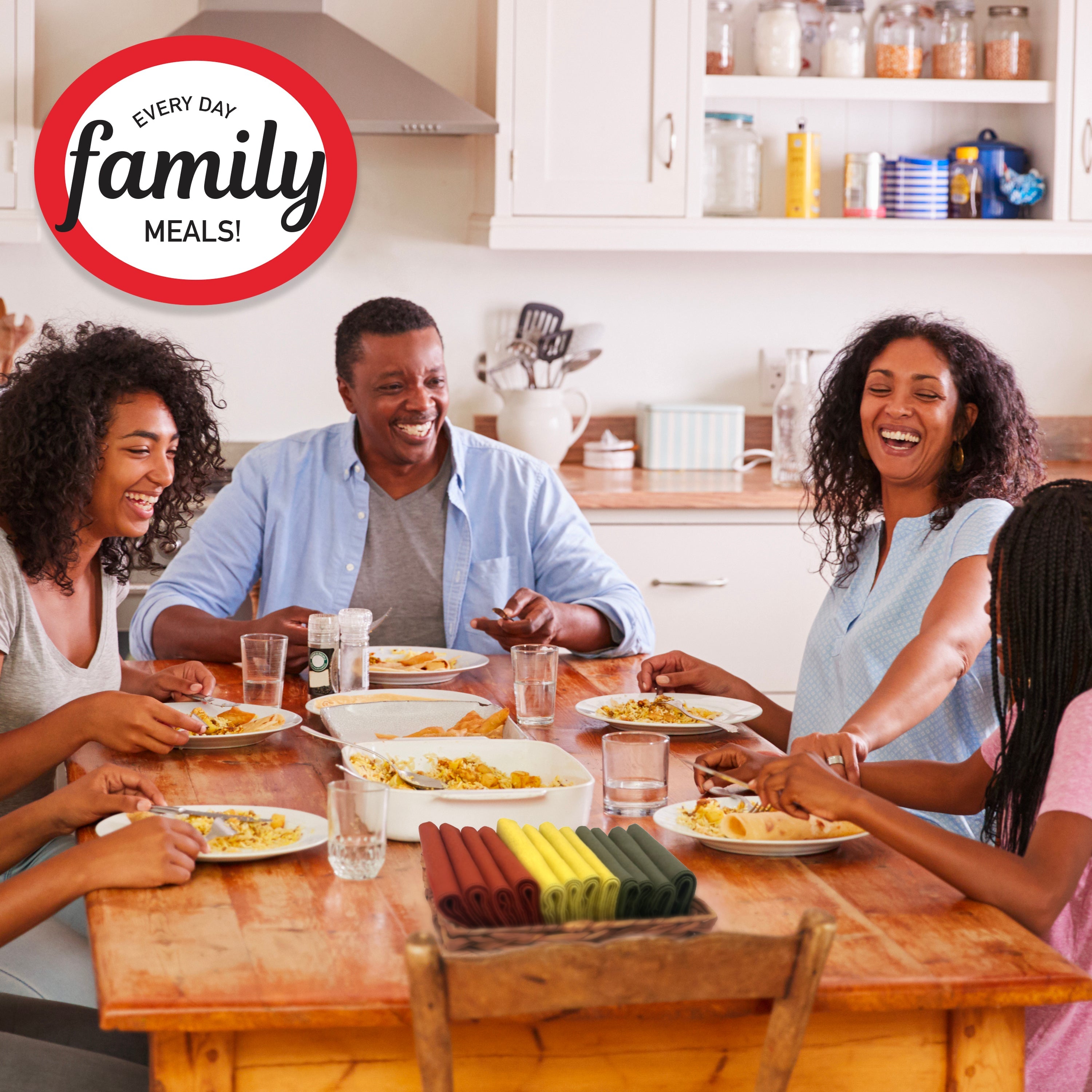 Organic Everyday Mini Napkins 12-pack – Autumn Set