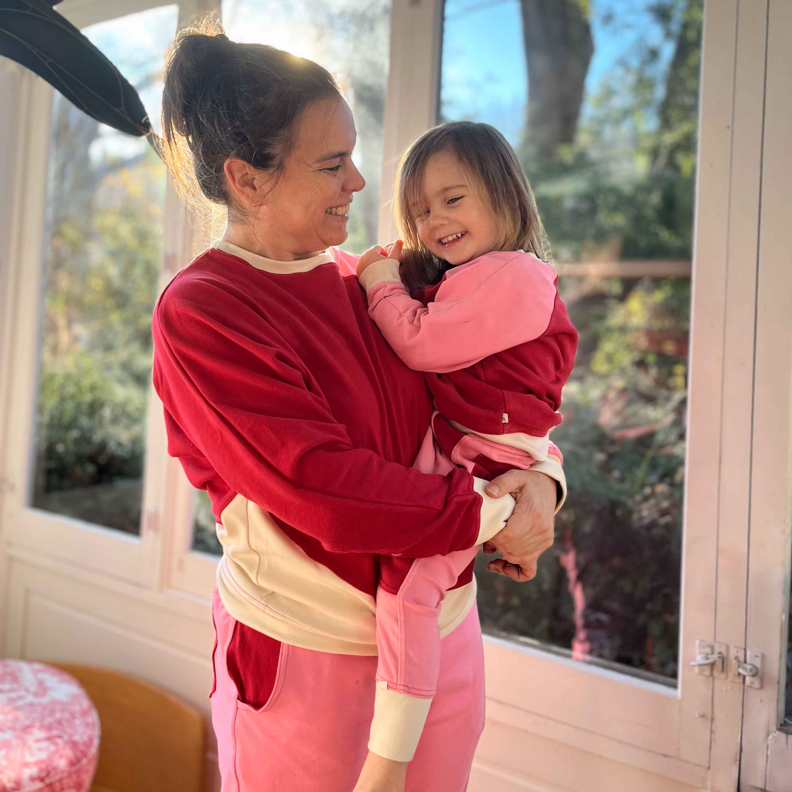 Adult Diagonal Colorblock