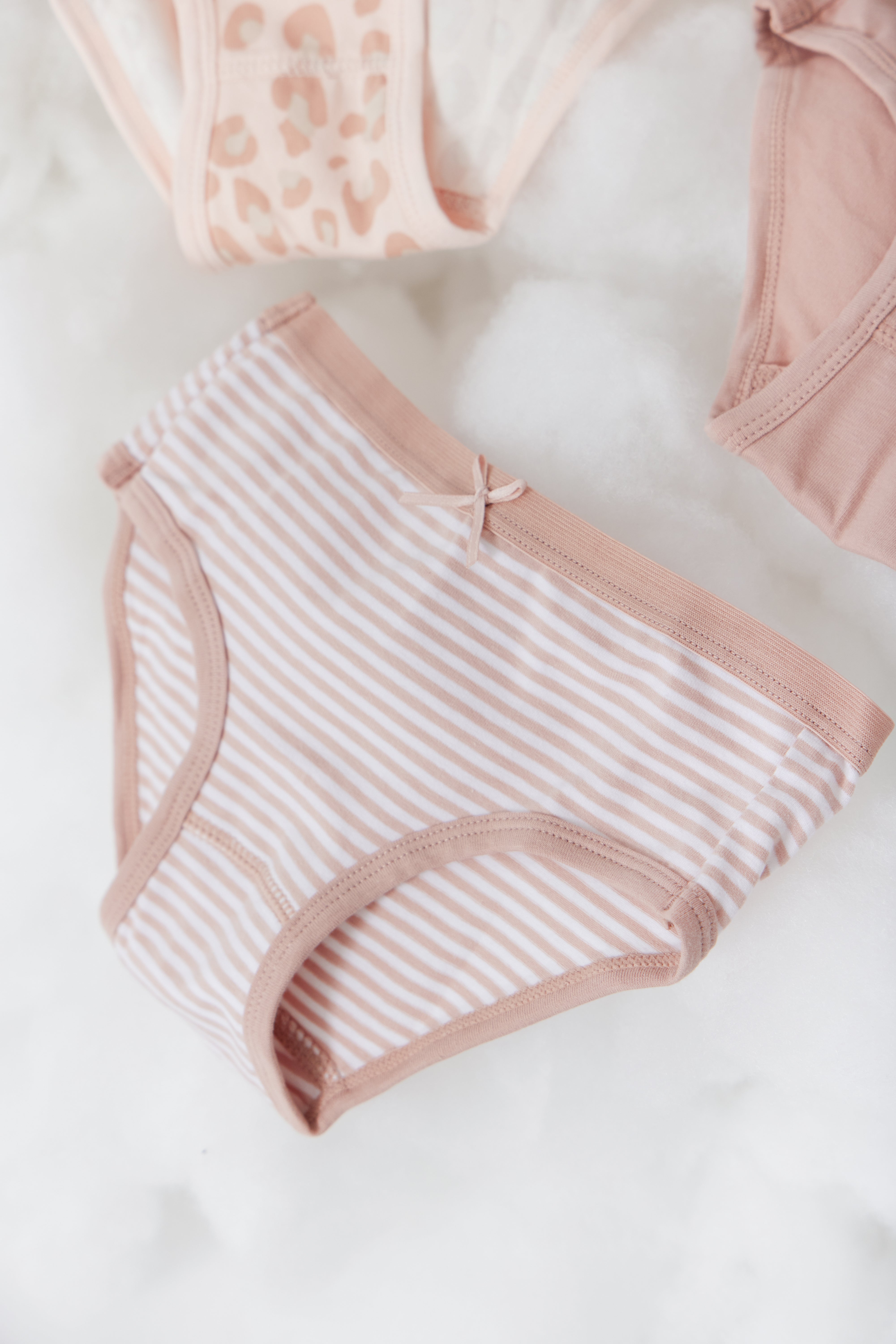 Feathers Girls And Toddler Underwear - Kids Underwear - Super Soft Cotton
