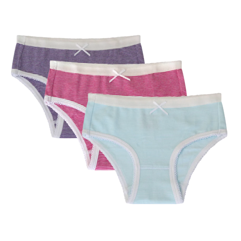 Feathers Girls And Toddler Underwear - Kids Underwear - Super Soft Cotton