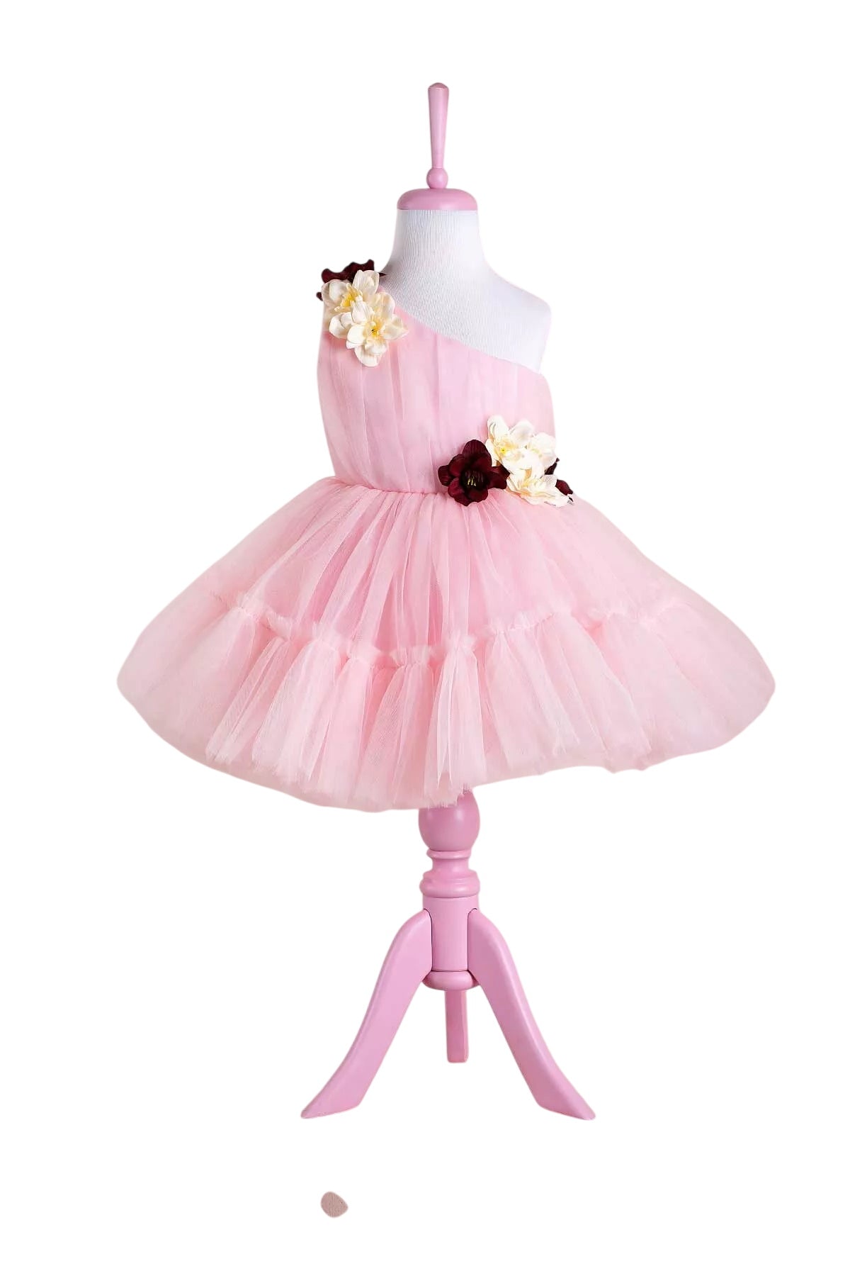 Felicity Pink Flower Party Dress
