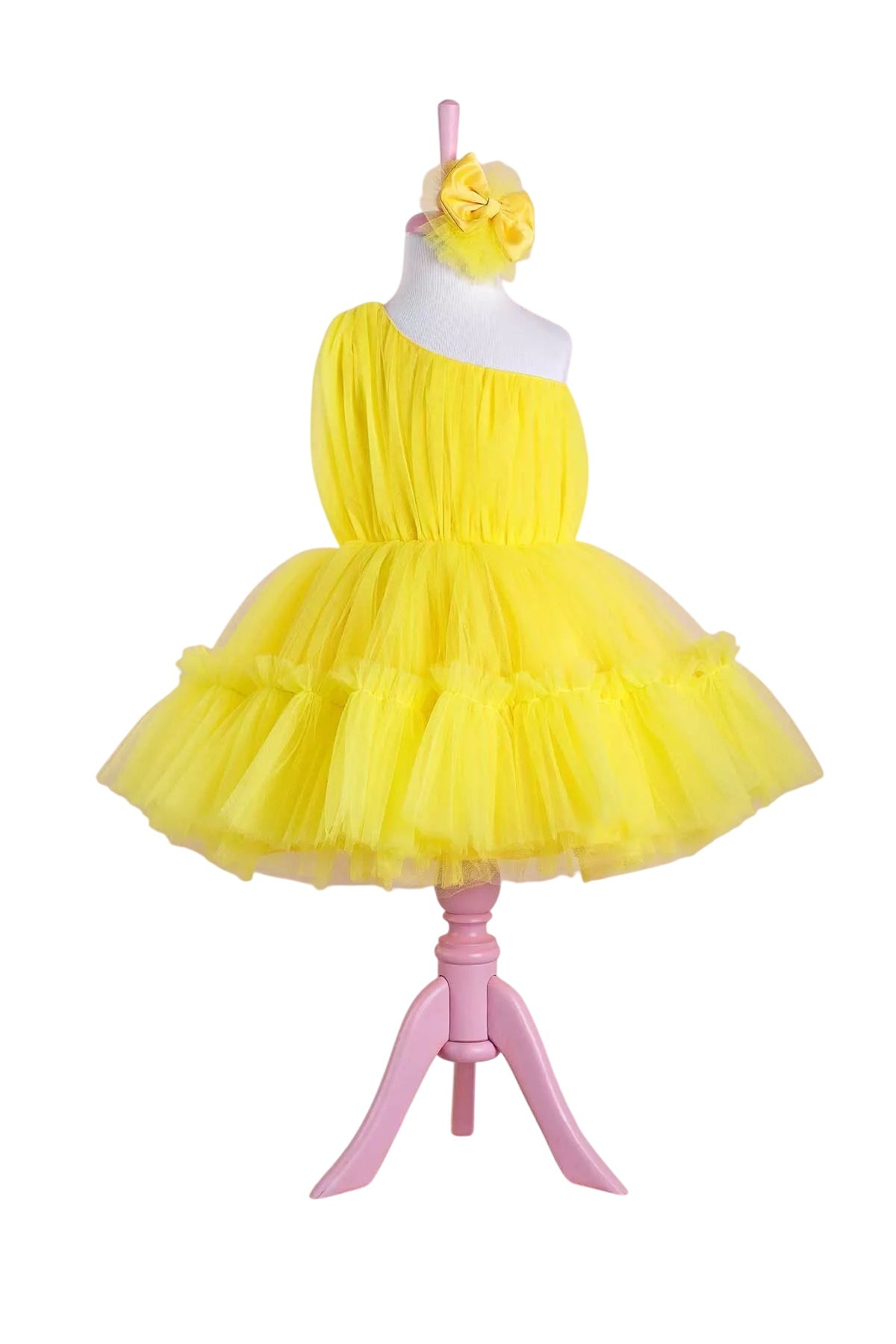 Felicity Yellow Party Dress