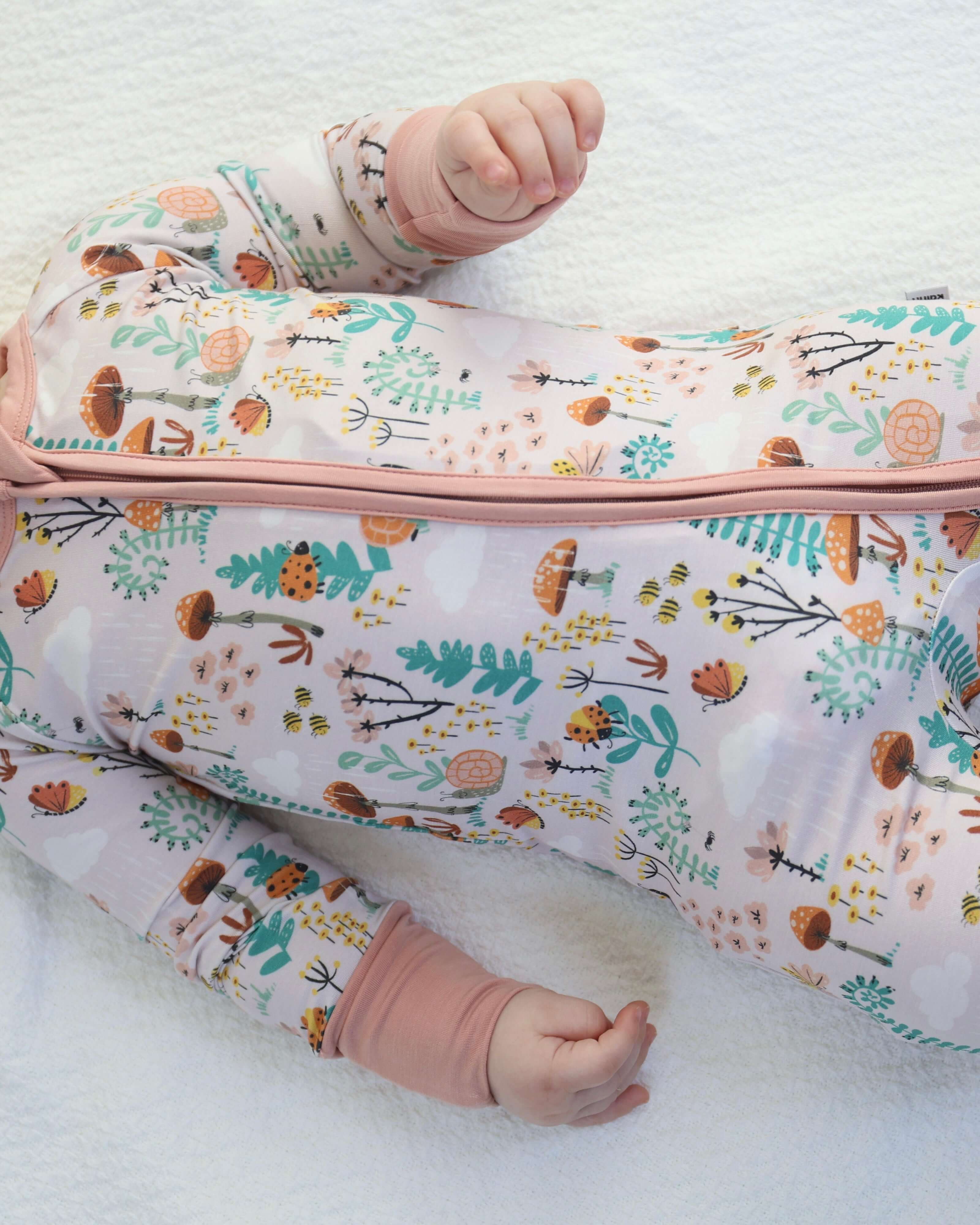 Bamboo Zipp Jammies - Fern 🌿