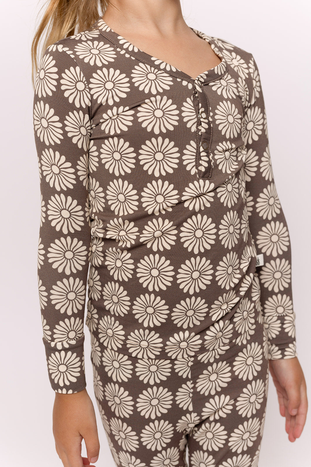 Bamboo Two Piece Pajamas | Retro Floral