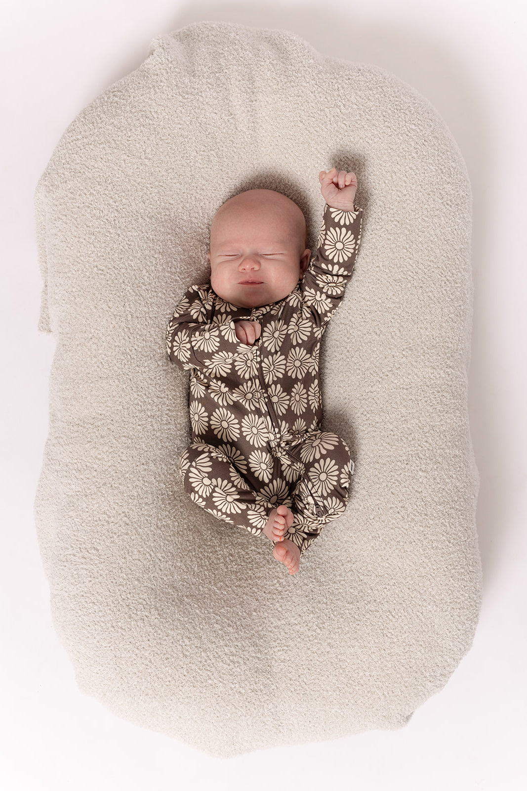 Bamboo Zip Pajamas | Retro Floral