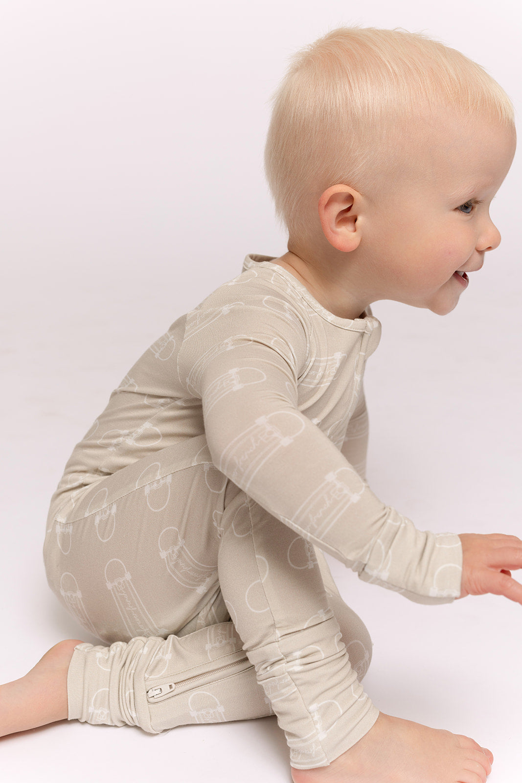 Bamboo Zip Pajamas | Sk8er Boy