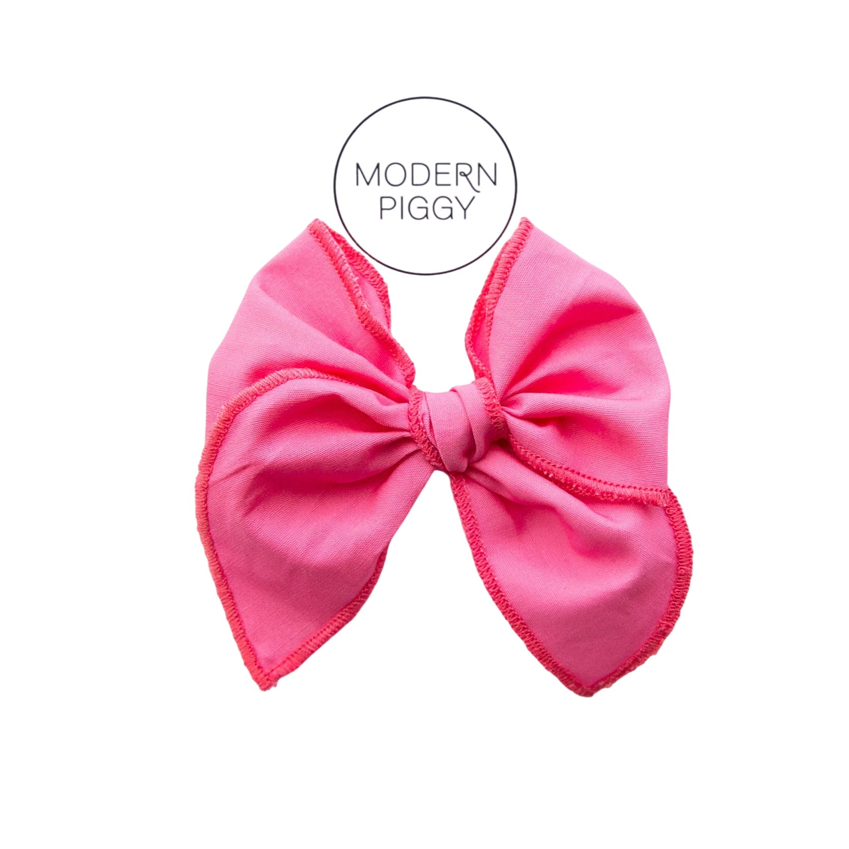 Flamingo | Petite Party Bow