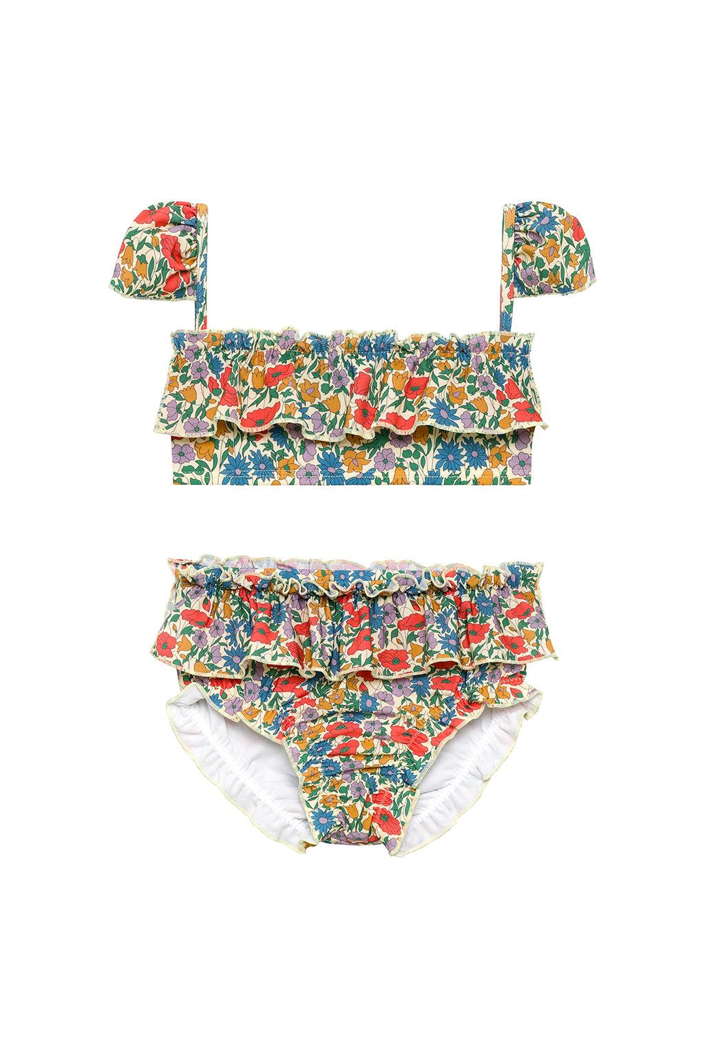 Florencia Floral Mini Cabana Bikini Set