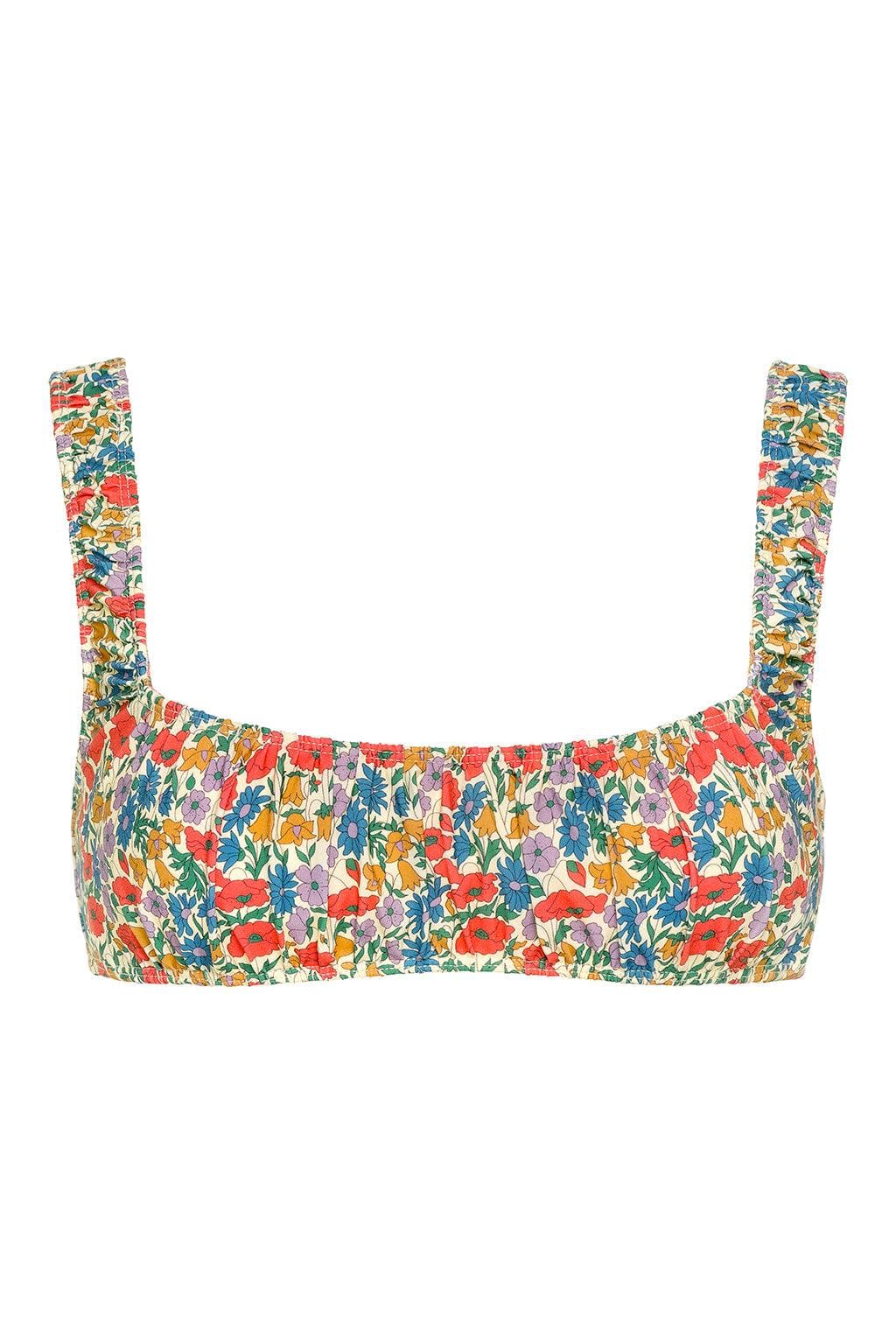 Florencia Floral Zoe Bikini Top