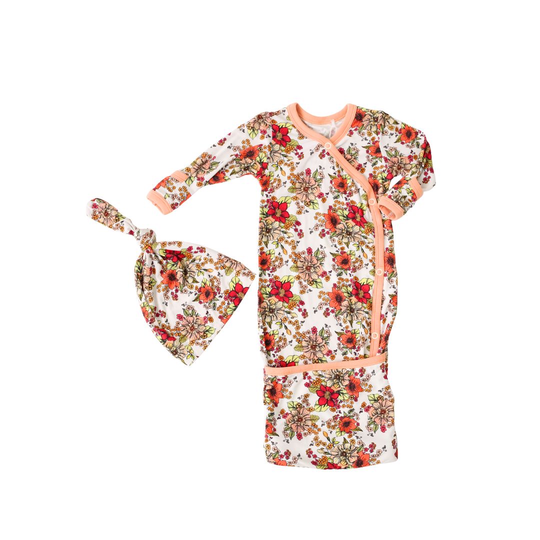 Honeyblossom Gown & Hat