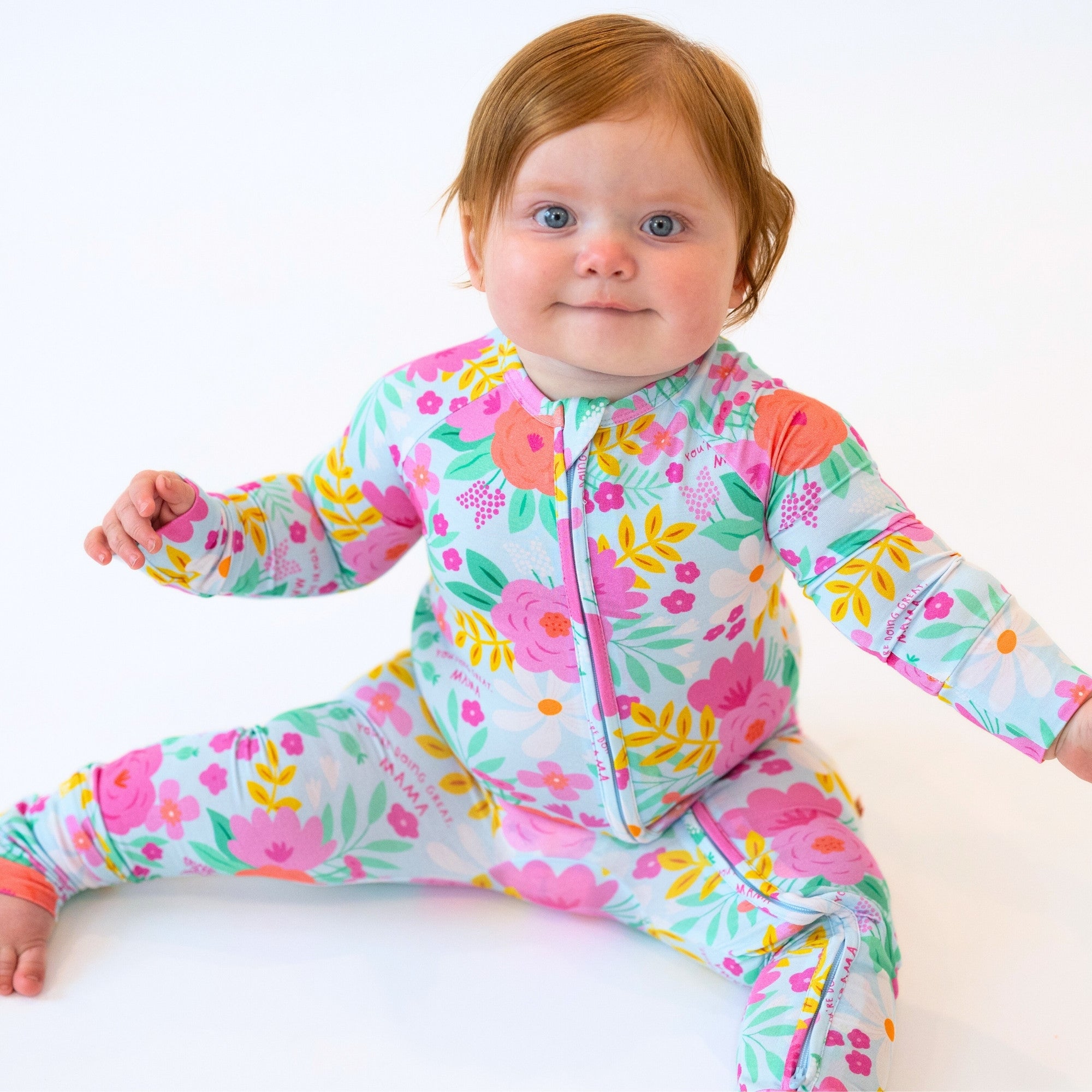 The Second-skin Convertible Romper | Flower Power