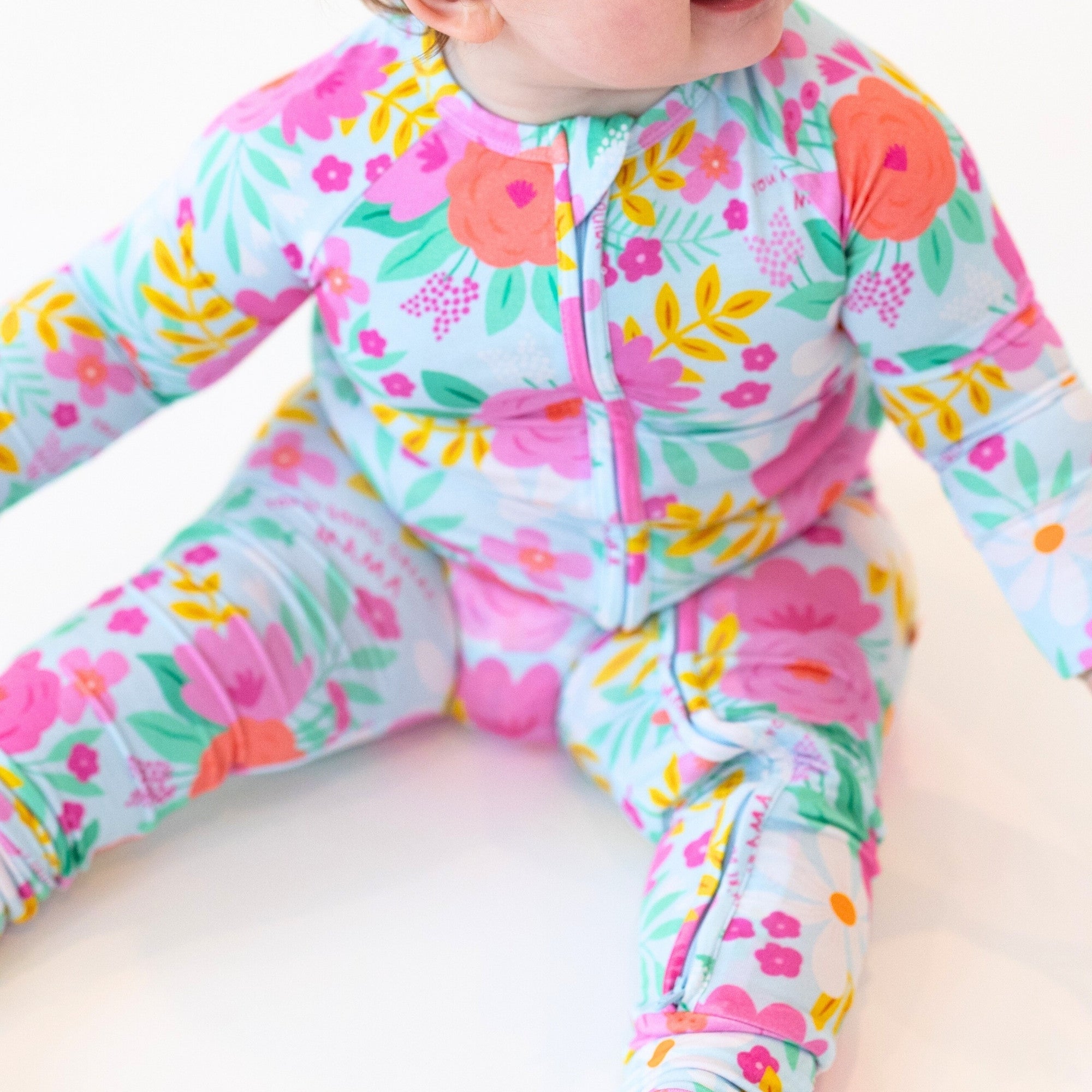 The Second-skin Convertible Romper | Flower Power