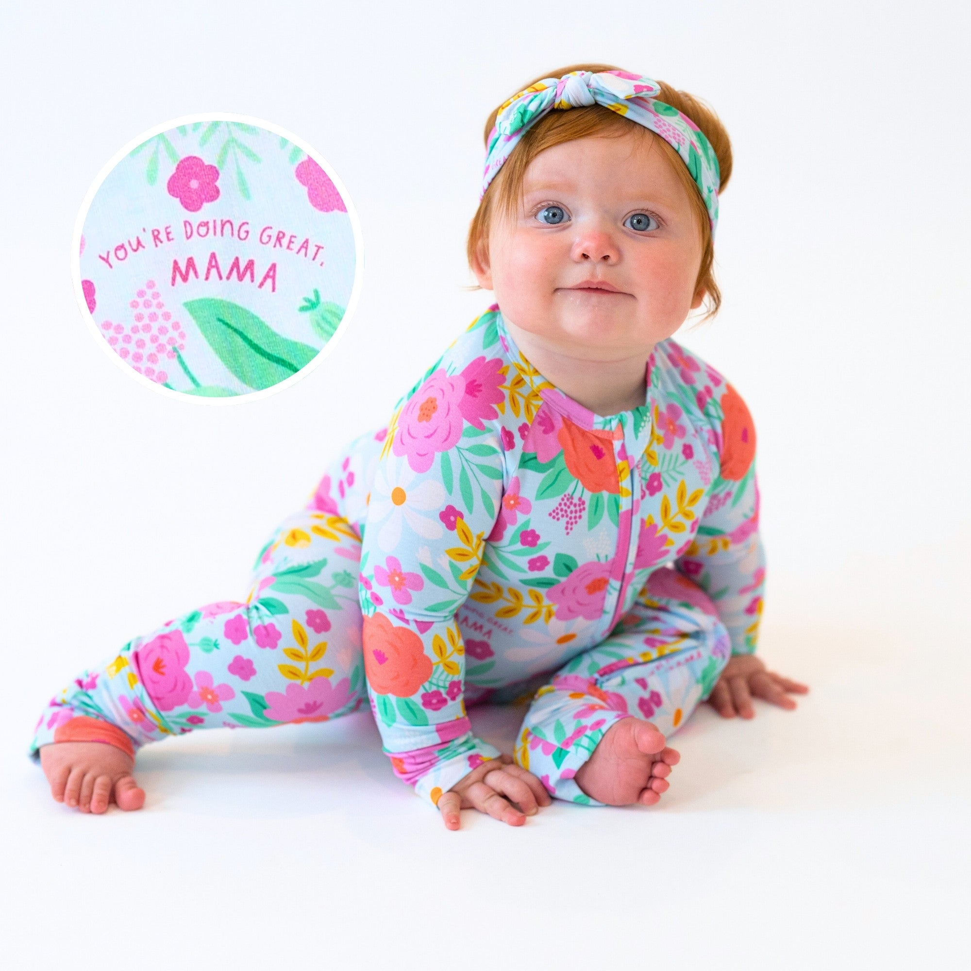 The Second-skin Convertible Romper | Flower Power