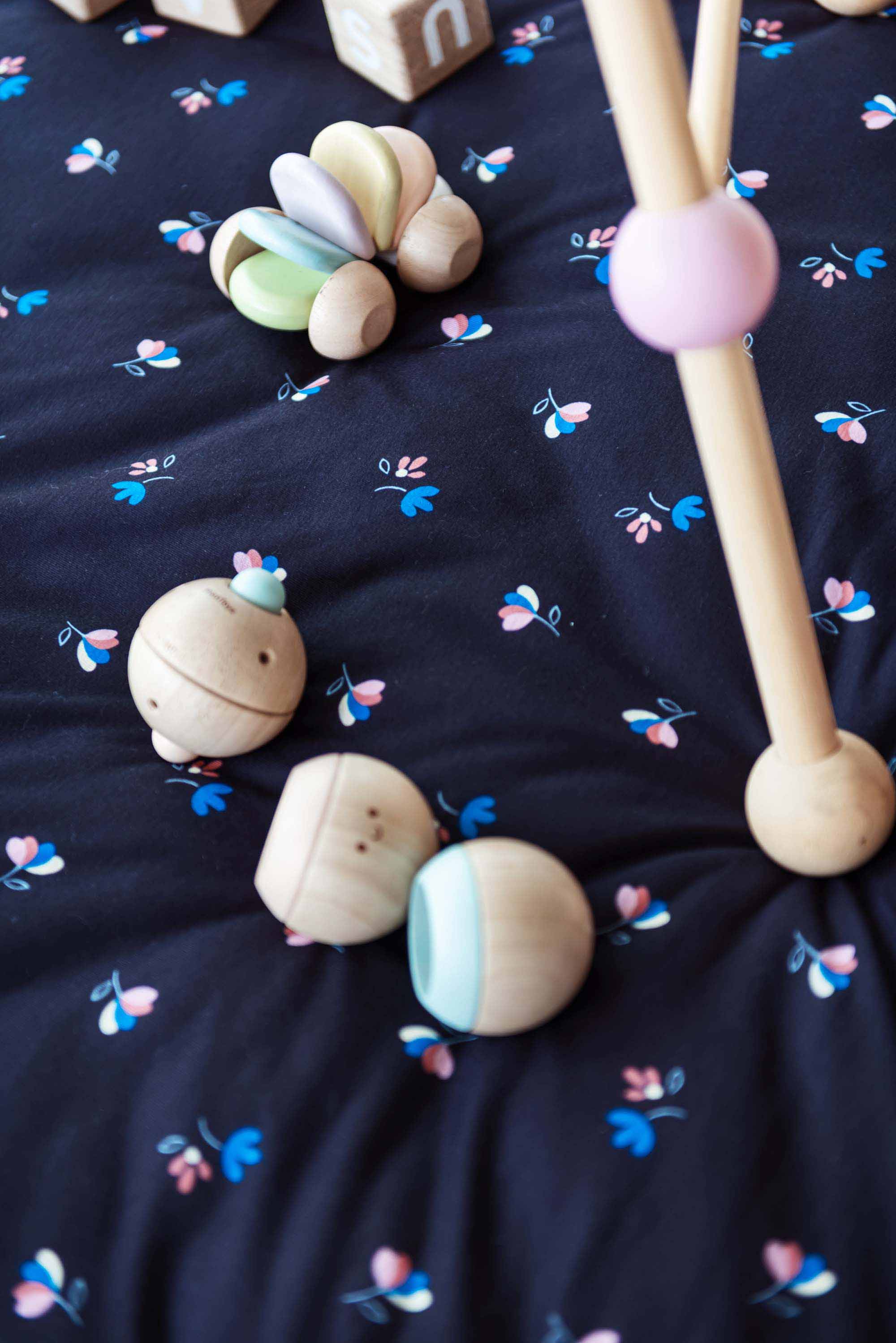 Flowers Baby Playmat - Bag