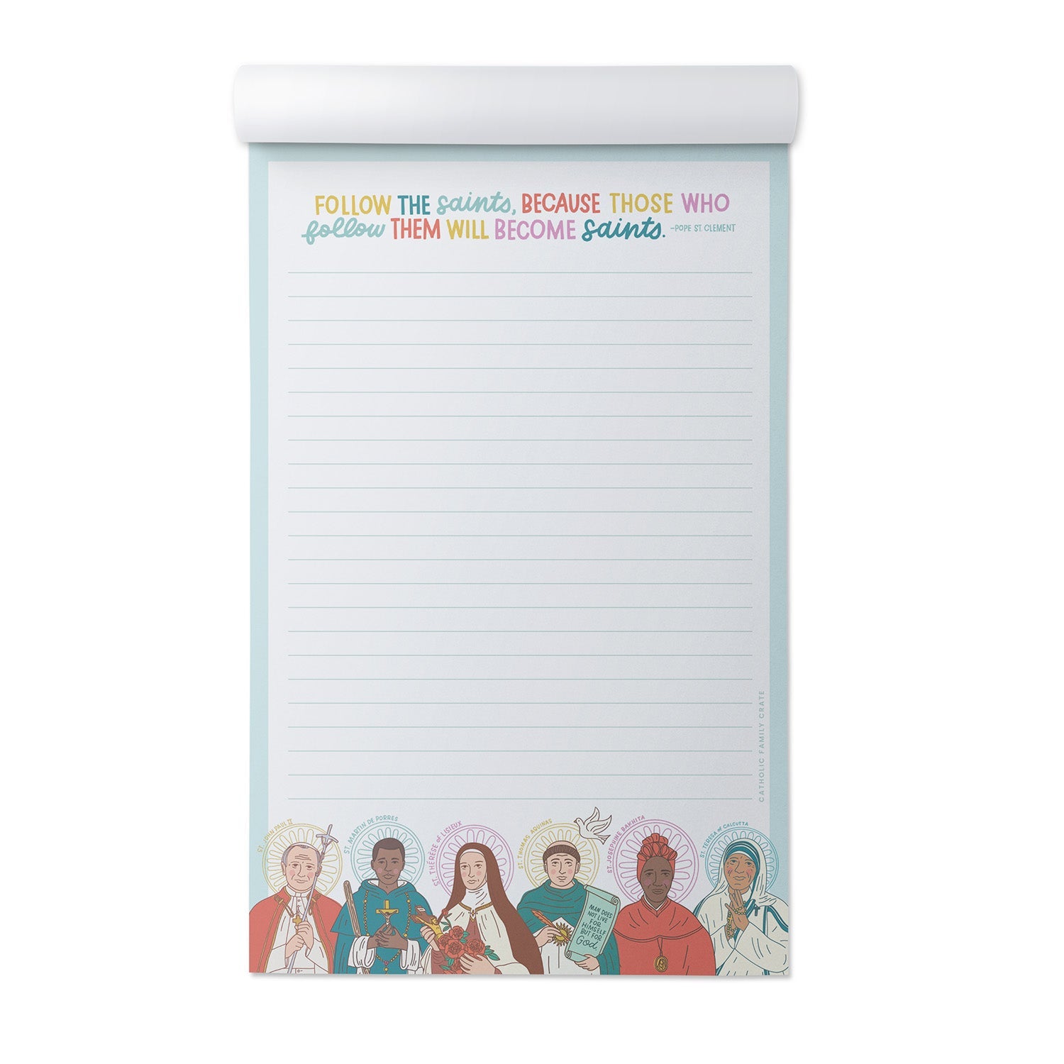 Follow The Saints Notepad