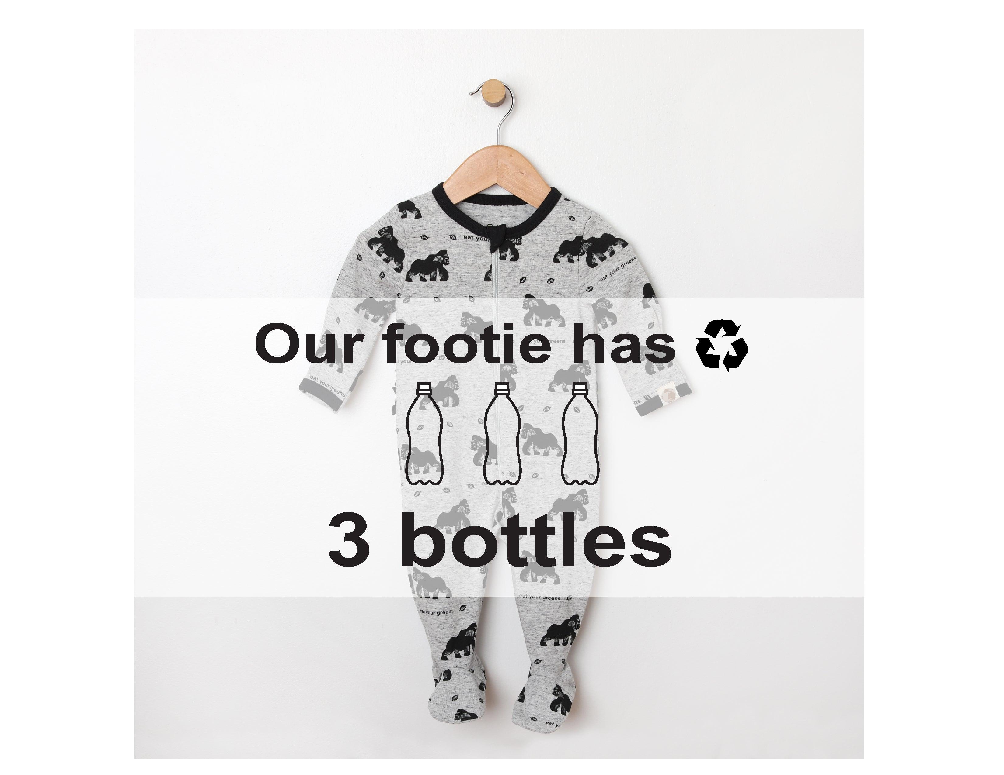 Monarch Ruffle Footie