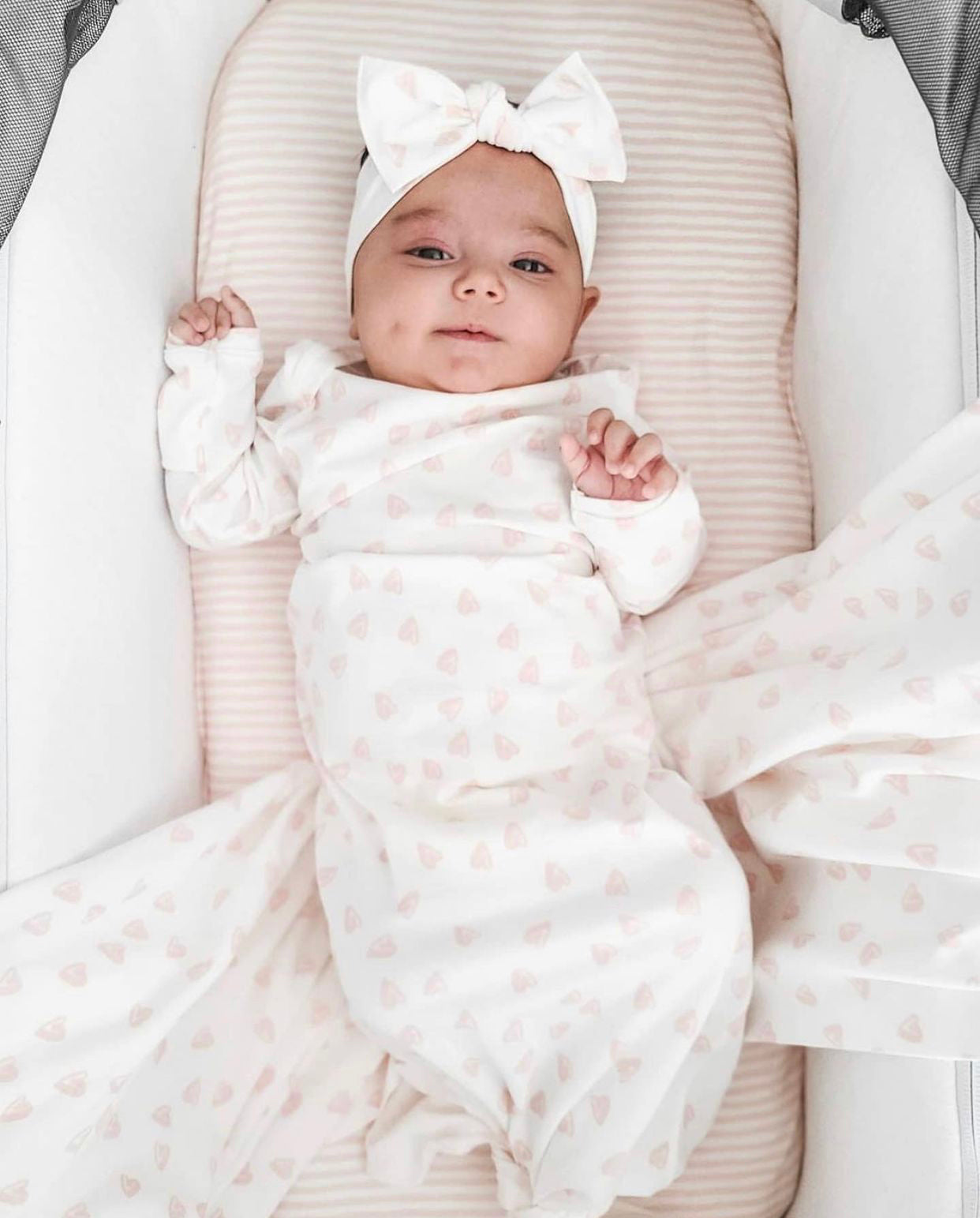 Forever Mine, Blush - Organic Newborn Nest