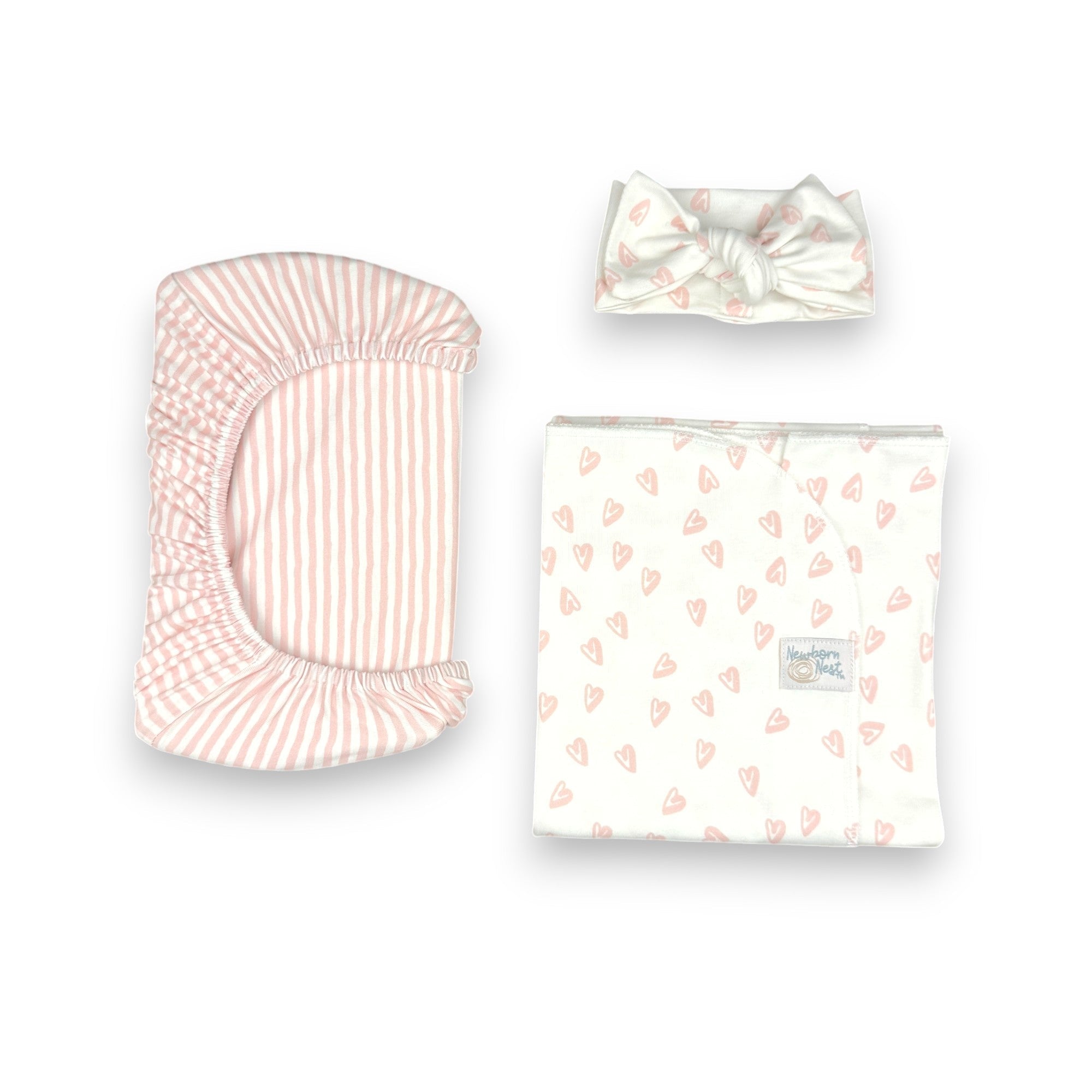 Forever Mine, Blush - Organic Newborn Nest