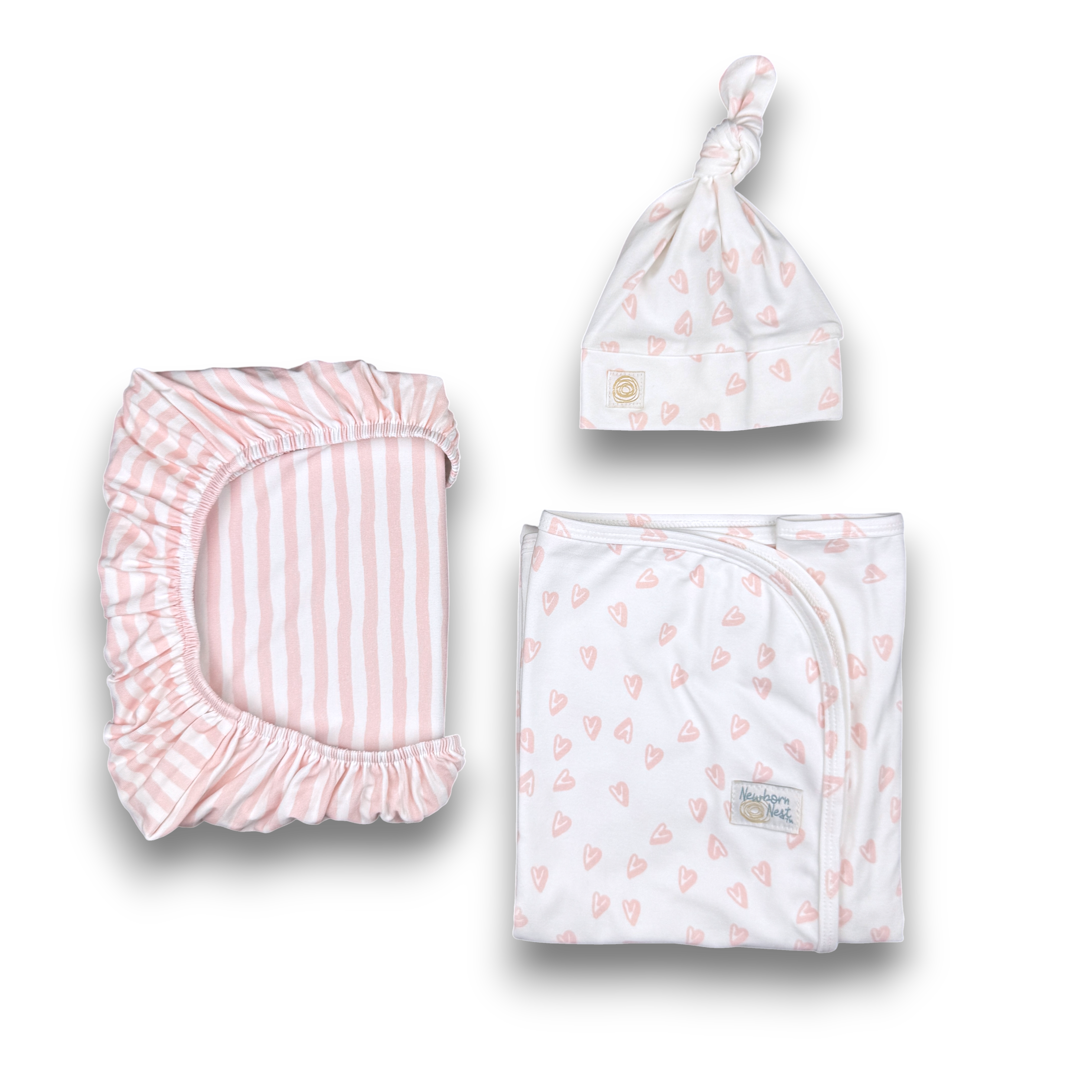 Forever Mine, Blush - Organic Newborn Nest